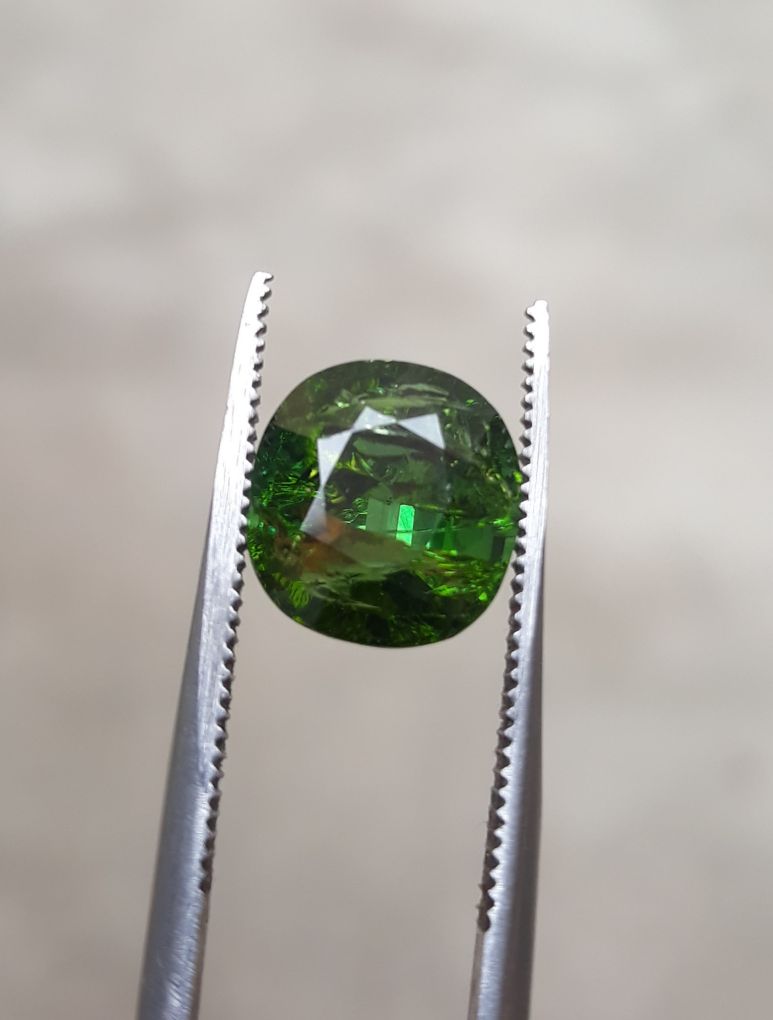 4.65ct Natural Verdelite Tourmaline Gemstone - Faceted Tourmaline - October Birthstone Tourmaline - 10x9x7mm
