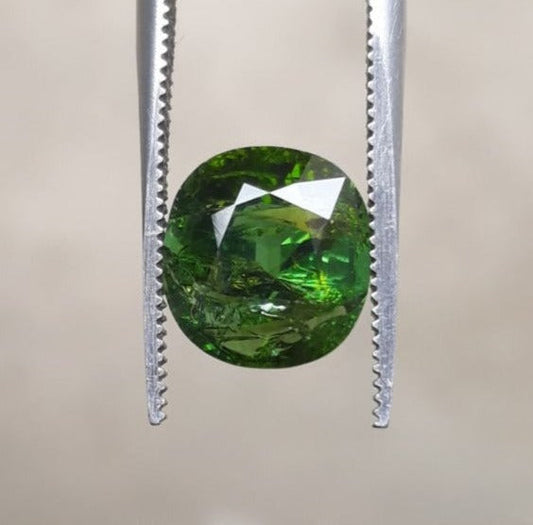 4.65ct Natural Verdelite Tourmaline Gemstone - Faceted Tourmaline - October Birthstone Tourmaline - 10x9x7mm