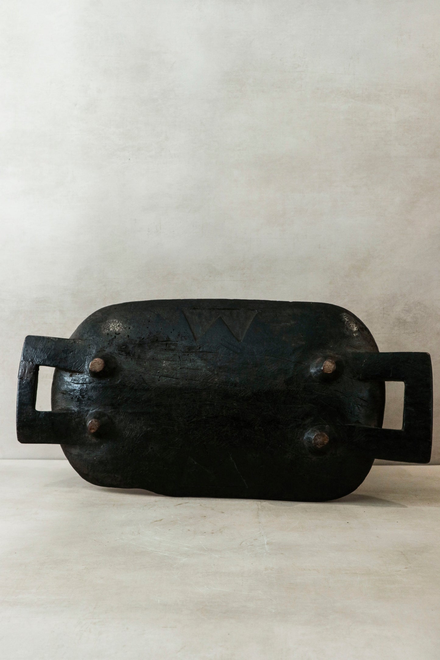 Vintage Zulu Food Platter - Hand carved 57.1