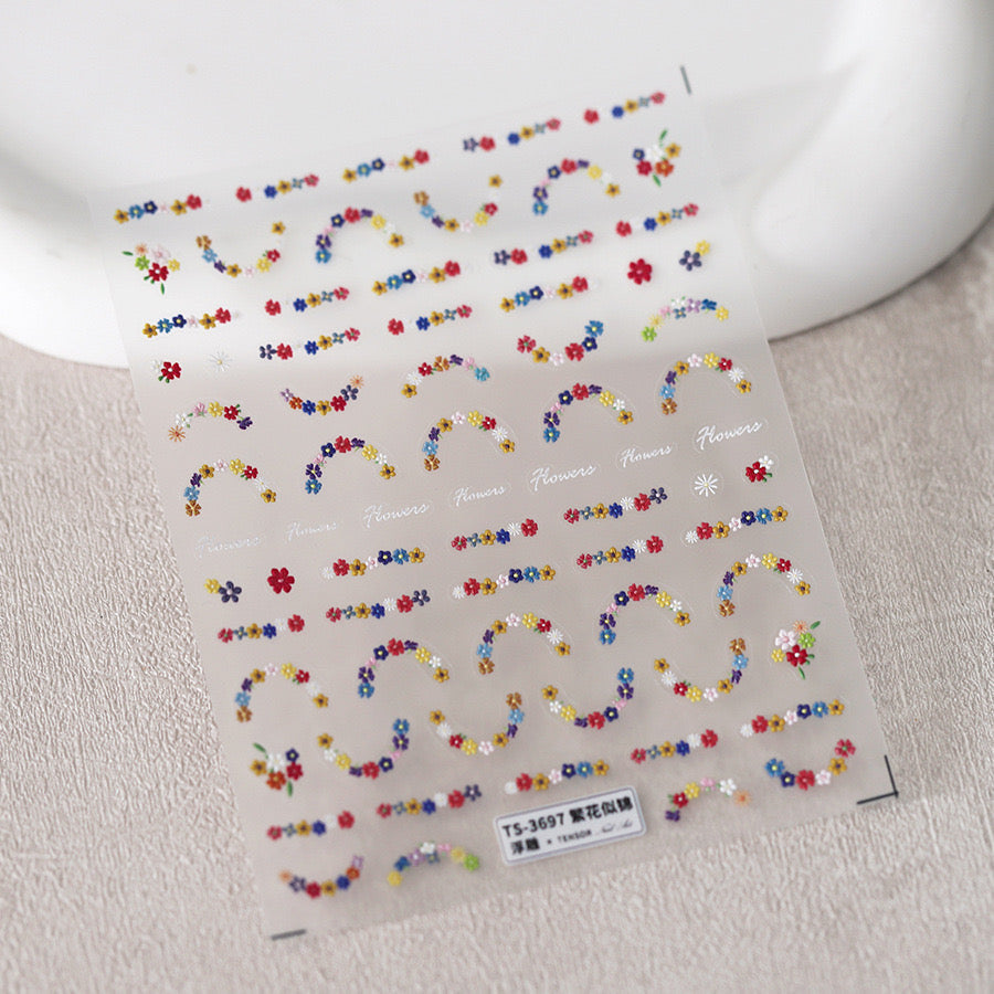 Hello Claws | Spring Mini Flower Nail Deco Sticker