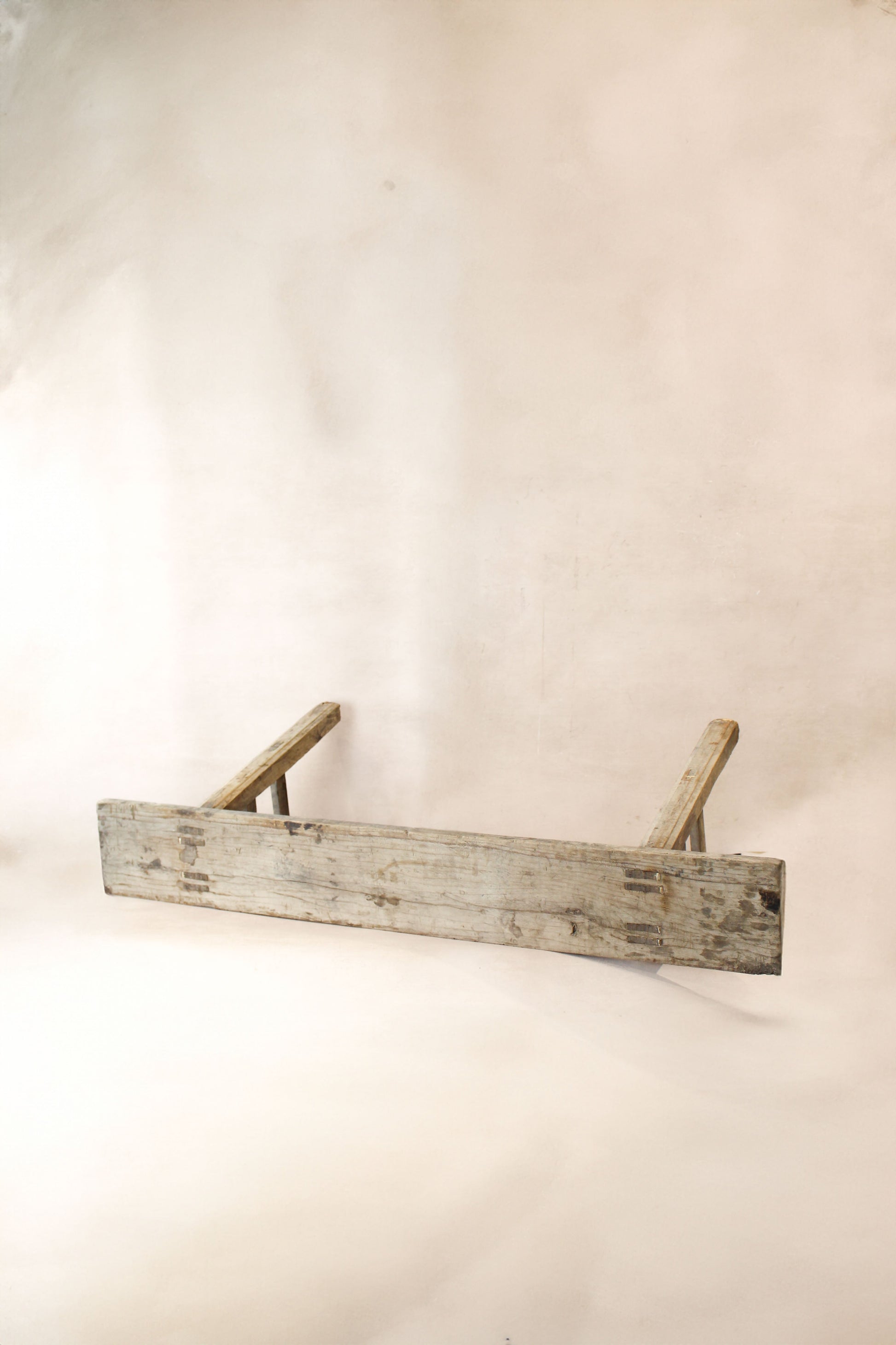 Antique Rustic Elm Skinny Bench 07
