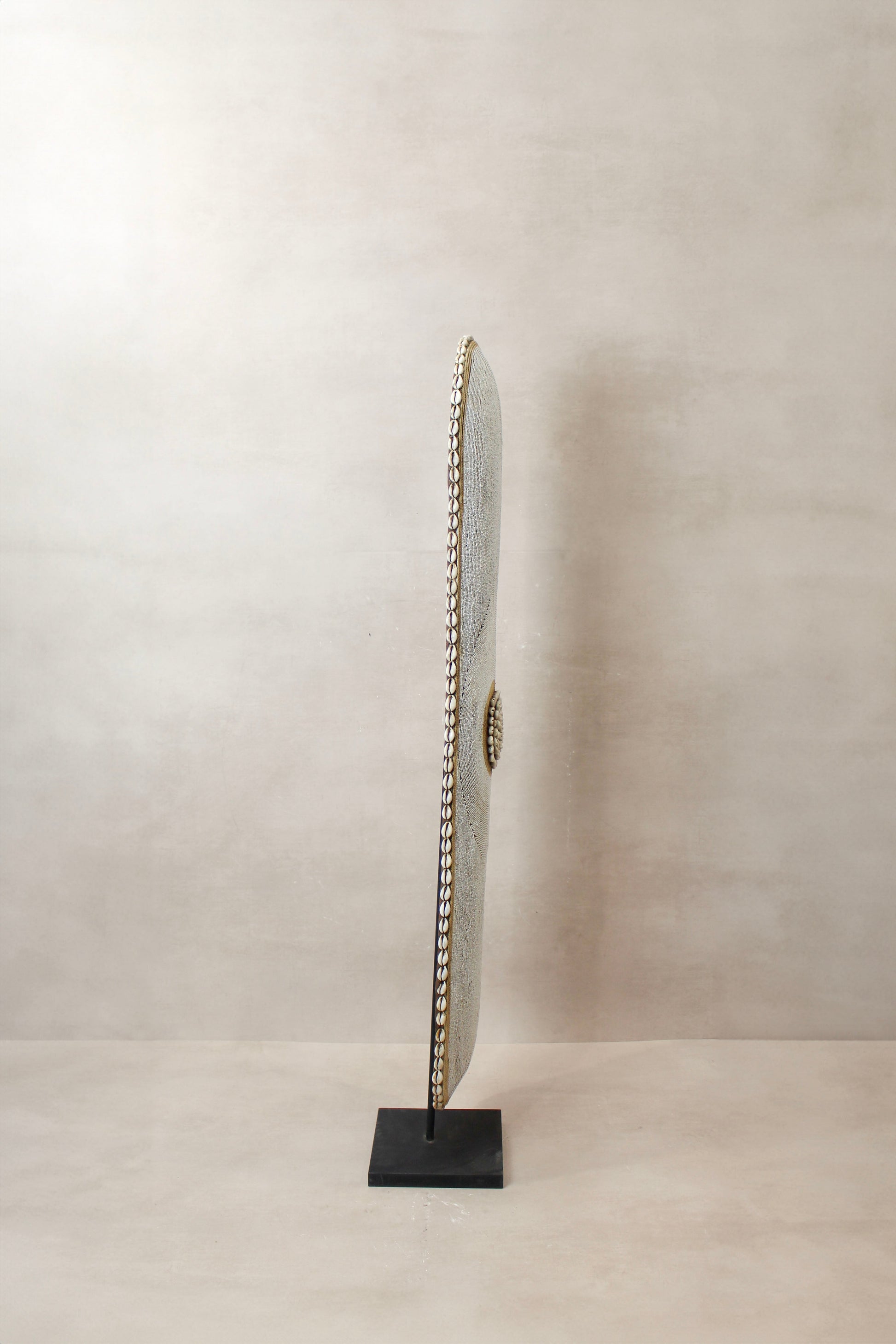 Cameroon Beaded Shield - Large Oblong -  BC03