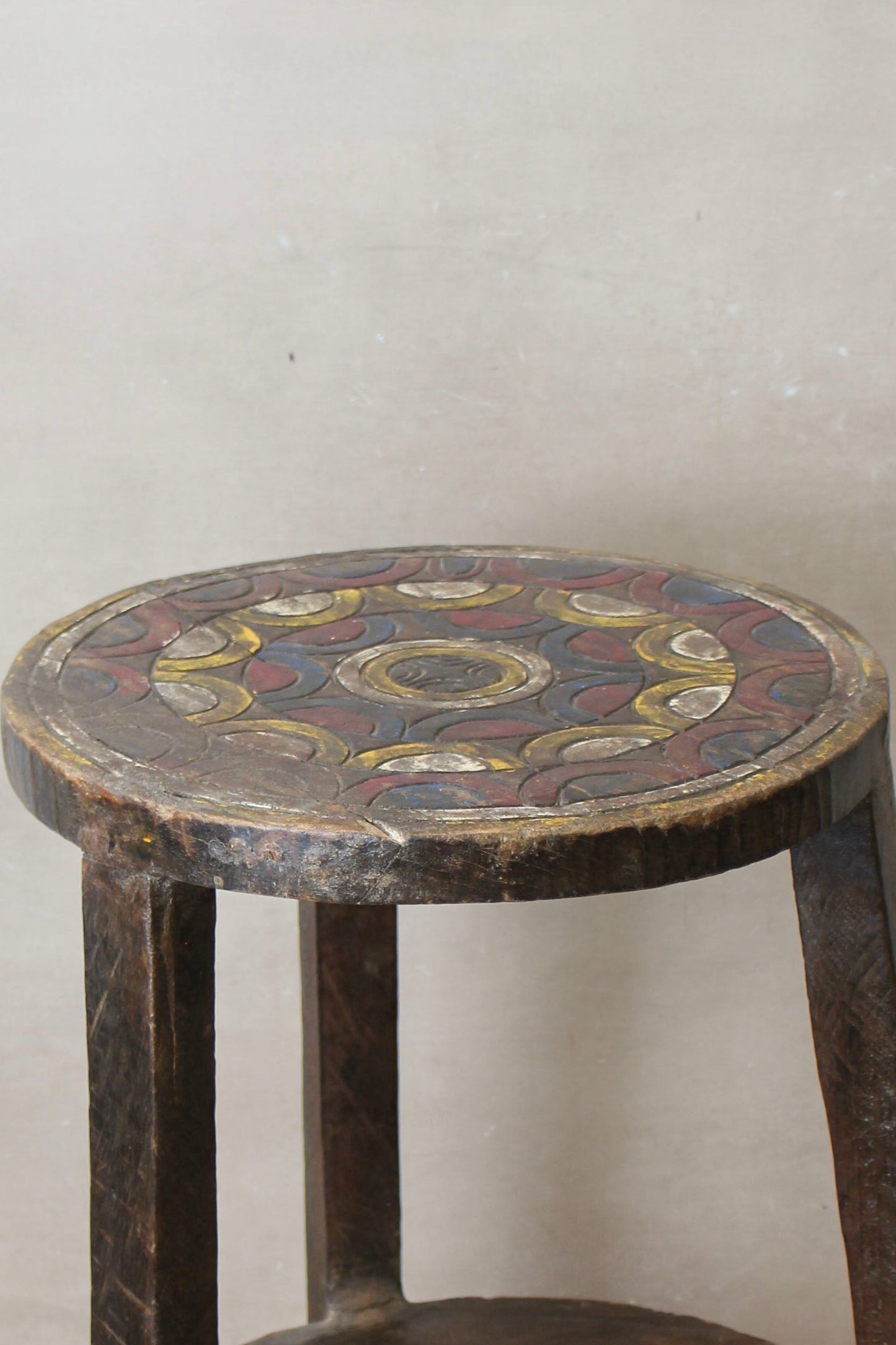 Vintage Ethiopian Two Tiered Coffee Table | ST02