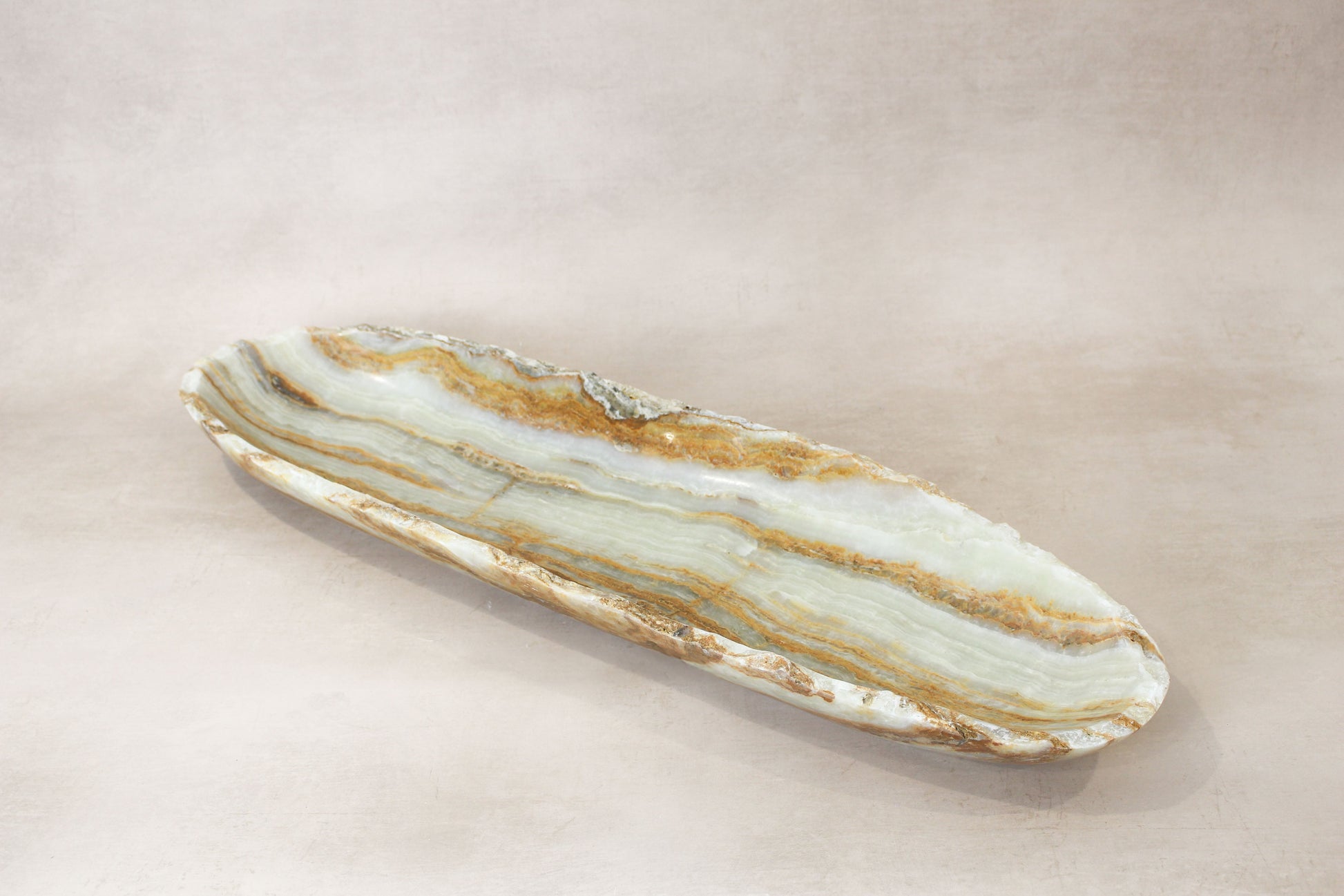 Premium Onyx Bowl Raw Edge POB 17