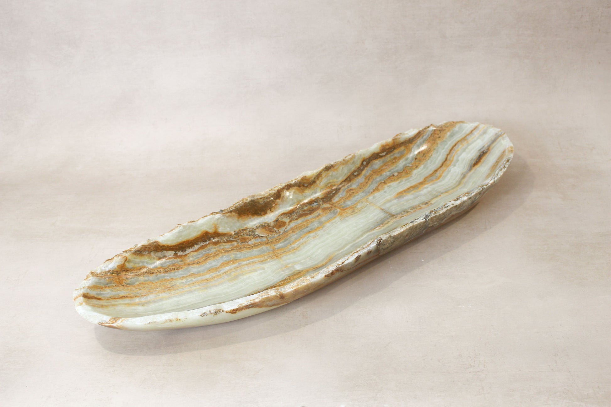 Premium Onyx Bowl Raw Edge POB 17