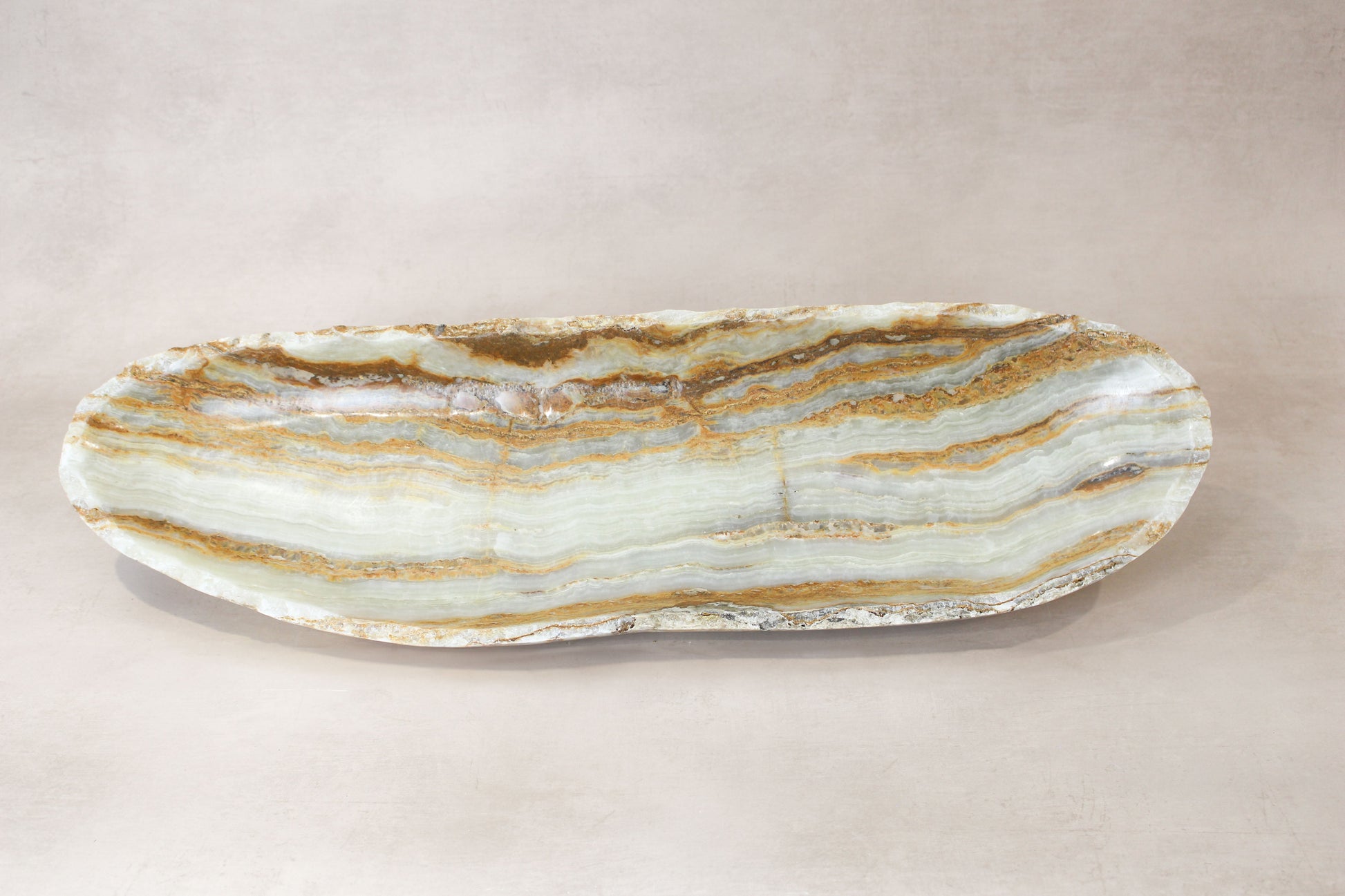 Premium Onyx Bowl Raw Edge POB 17