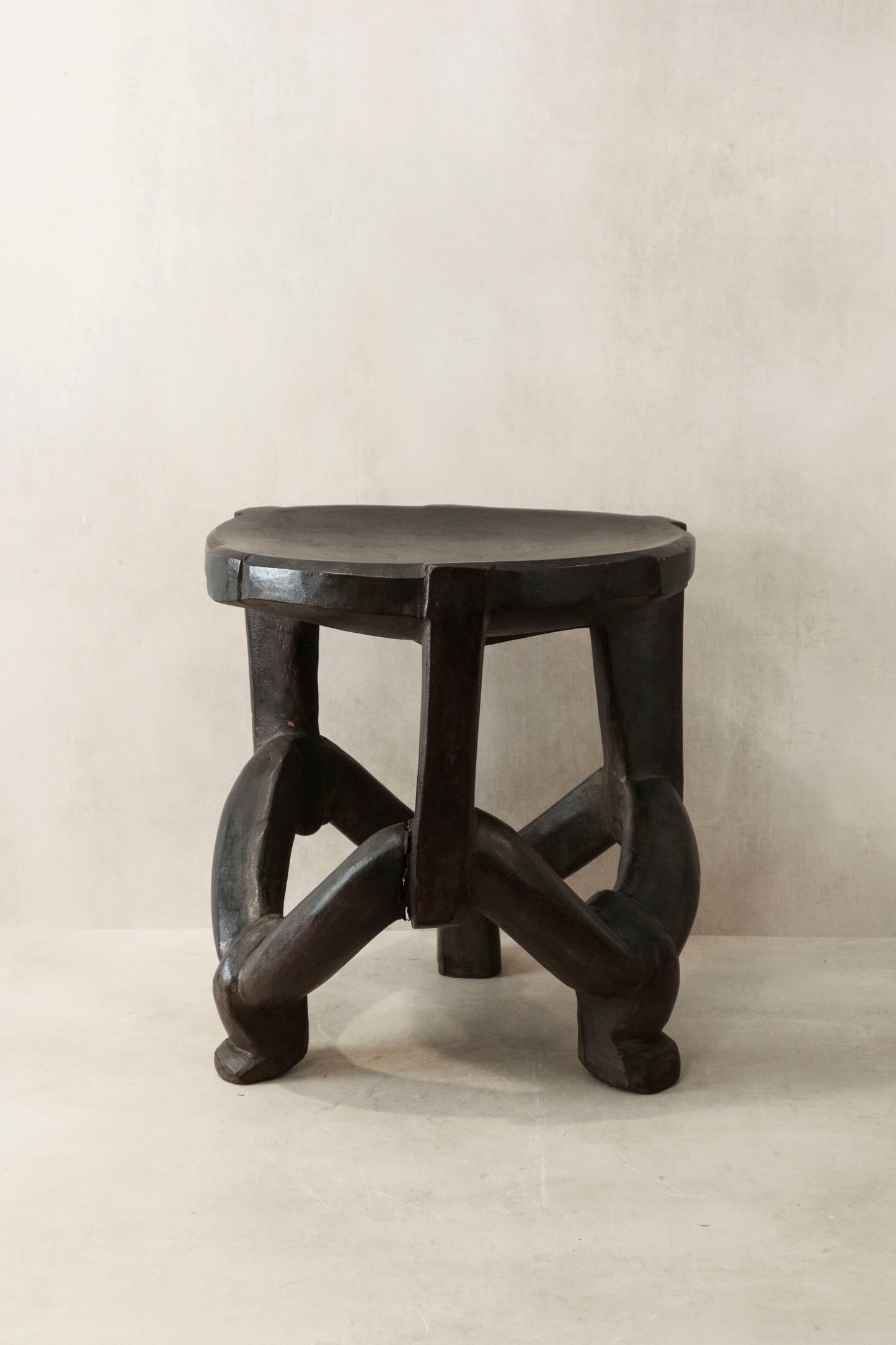 Makonde Stool, Tanzania - 62.1
