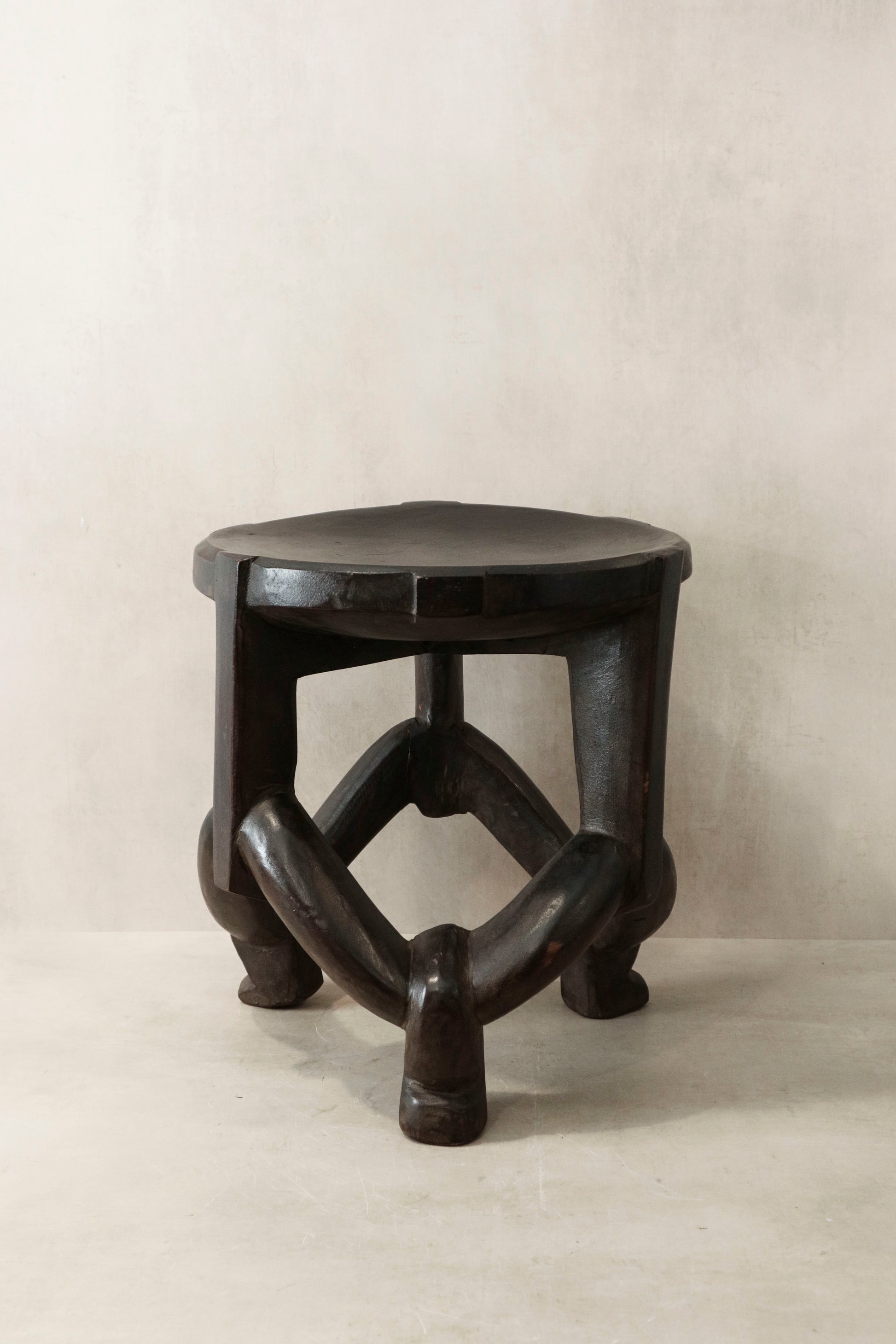 Makonde Stool, Tanzania - 62.1