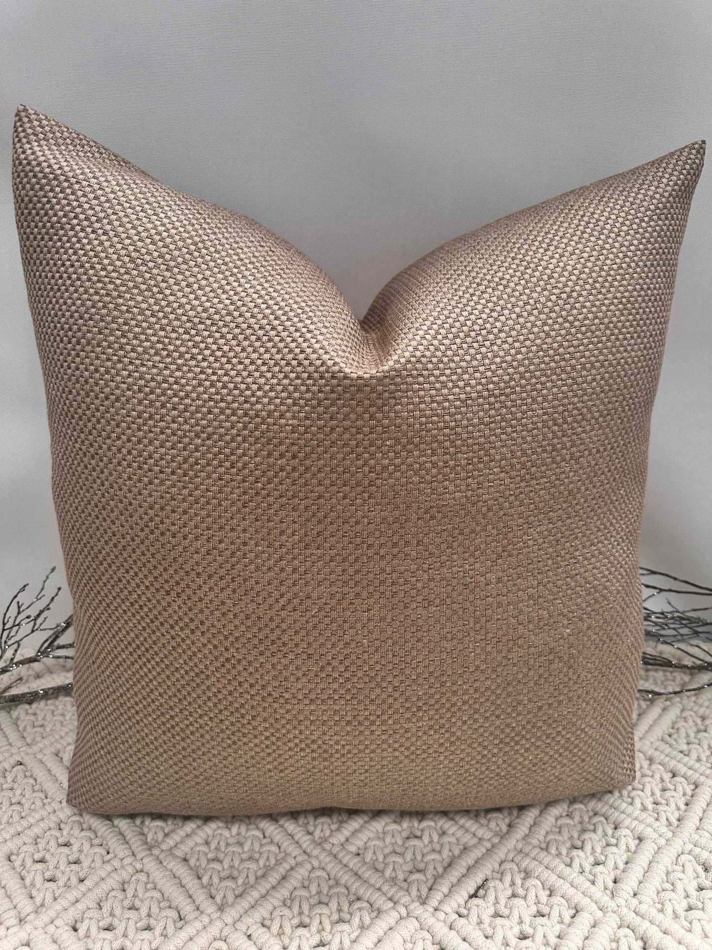 The Couture Cushion - The Taupe Elie - Style No. 205