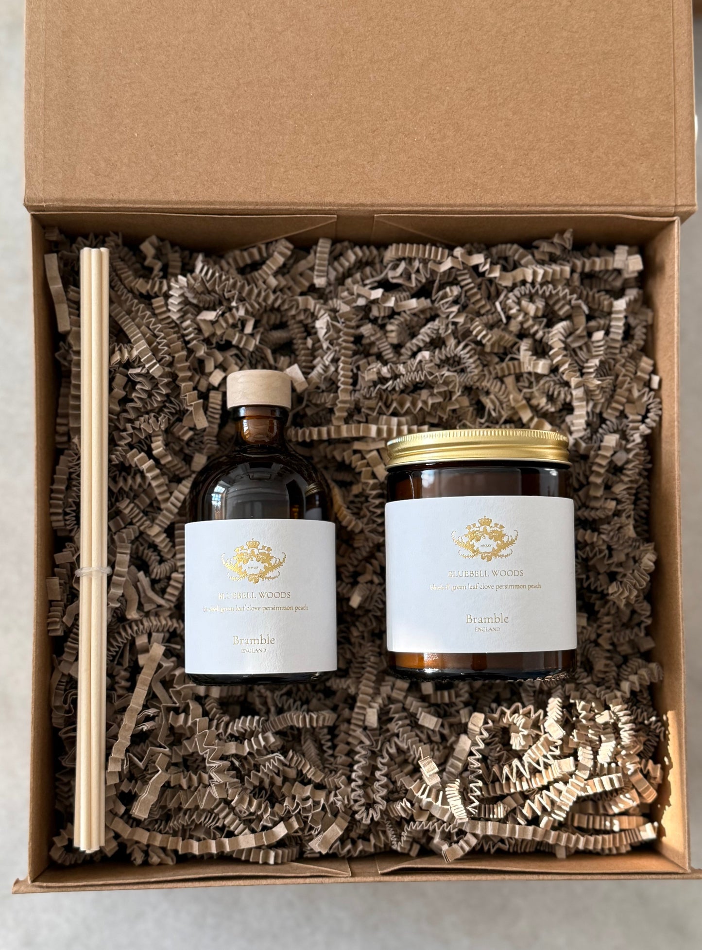 BLUEBELL WOODS DIFFUSER + CANDLE SET