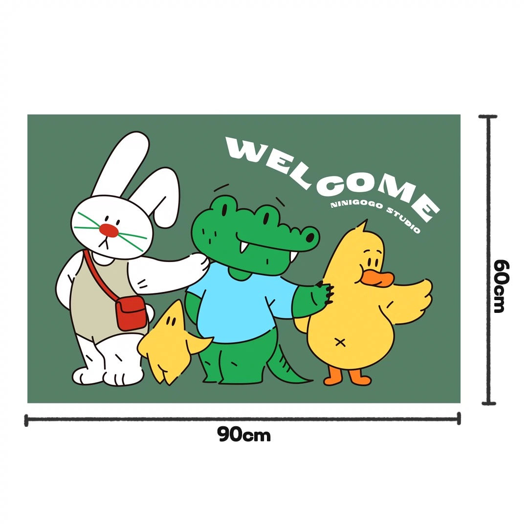NINIGOGO | Welcome Door Mat