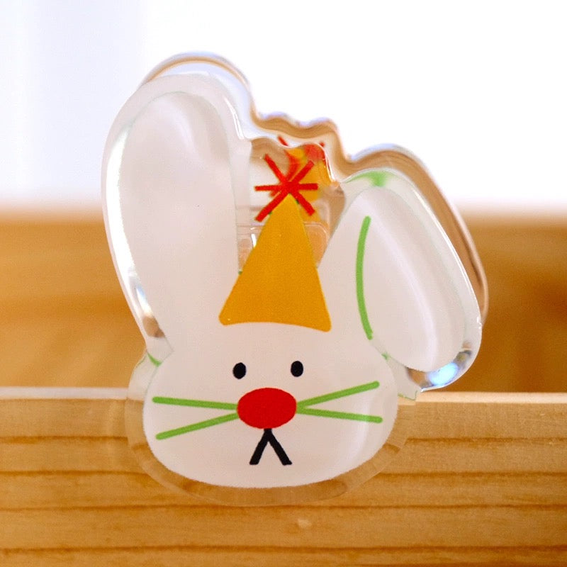 NINIGOGO | Hat Bunny Acrylic Binder Clip