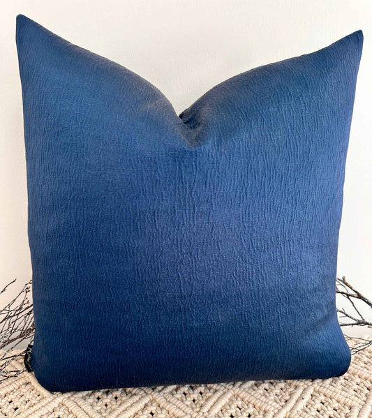 The Couture Cushion - The Navy Laurent - Style No. 202