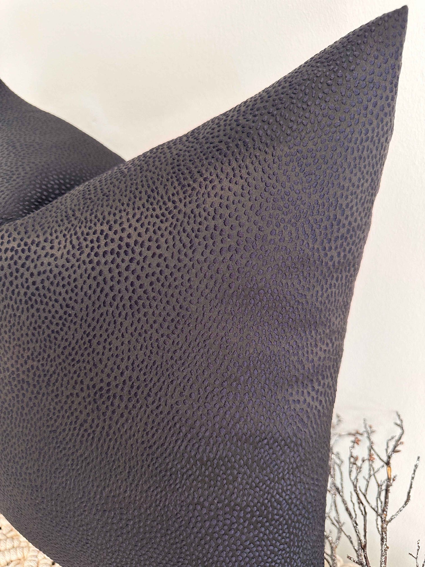 The Couture Cushion - The Black Borboletta Style No. 189