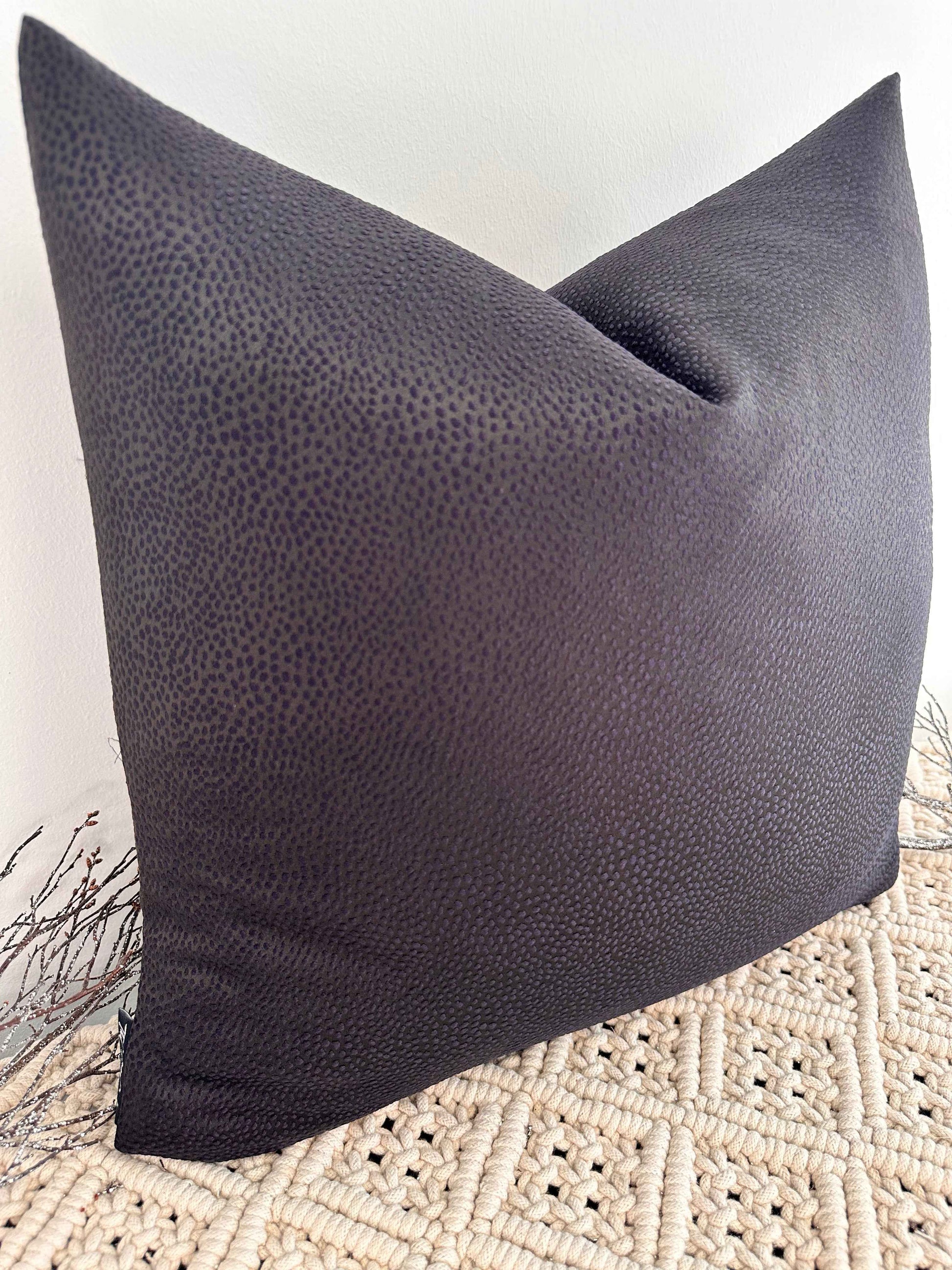 The Couture Cushion - The Black Borboletta Style No. 189