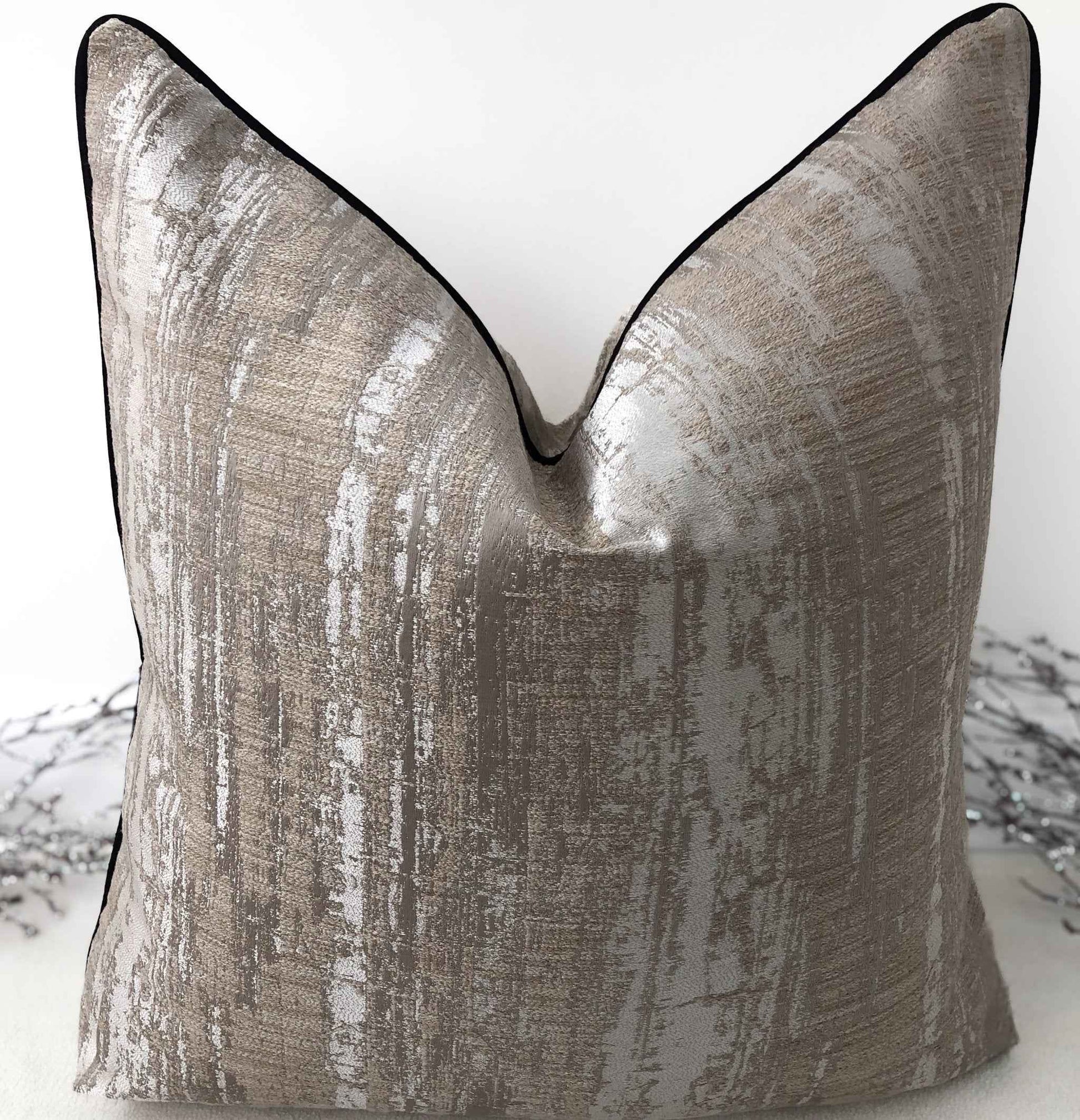 The Couture Cushion - The Taupe Spire - Style No. 11