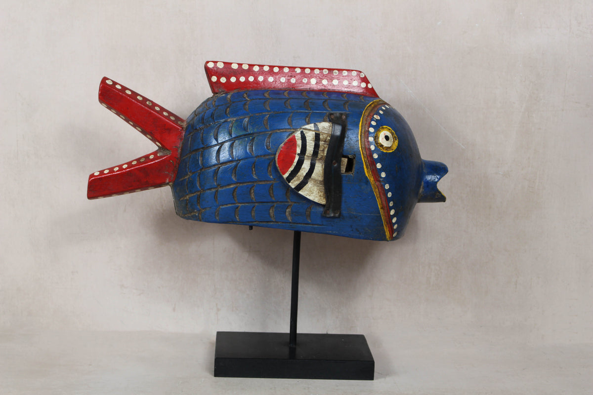 Mali Bozo Puppet Fish White - 175.6