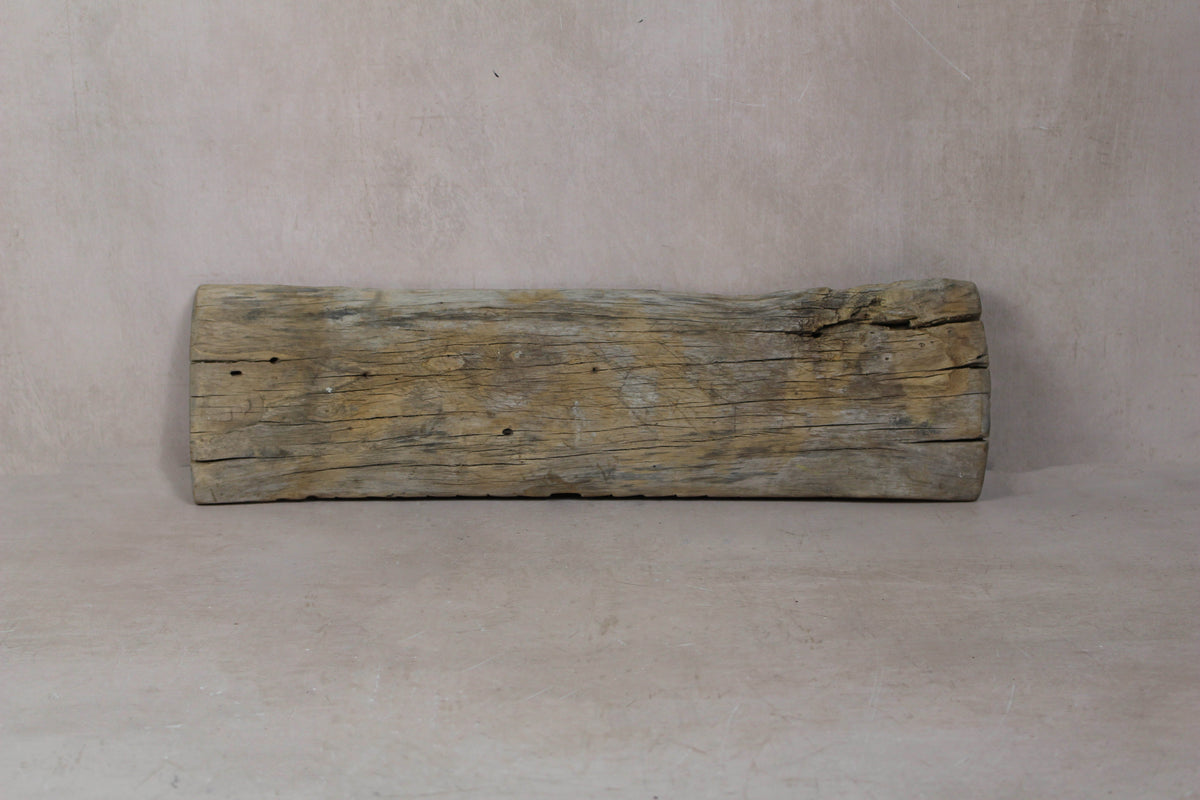 Vintage Elm Wooden Washboard - 23