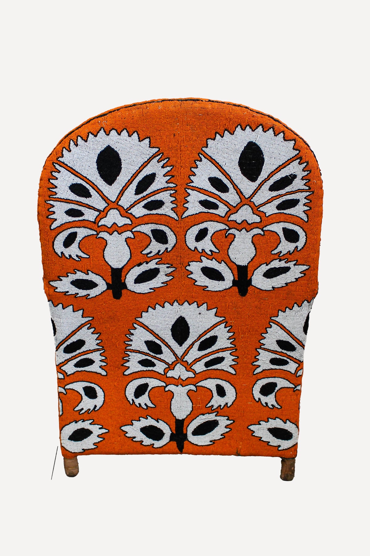 Yoruba Royal Beaded Chair 85.1