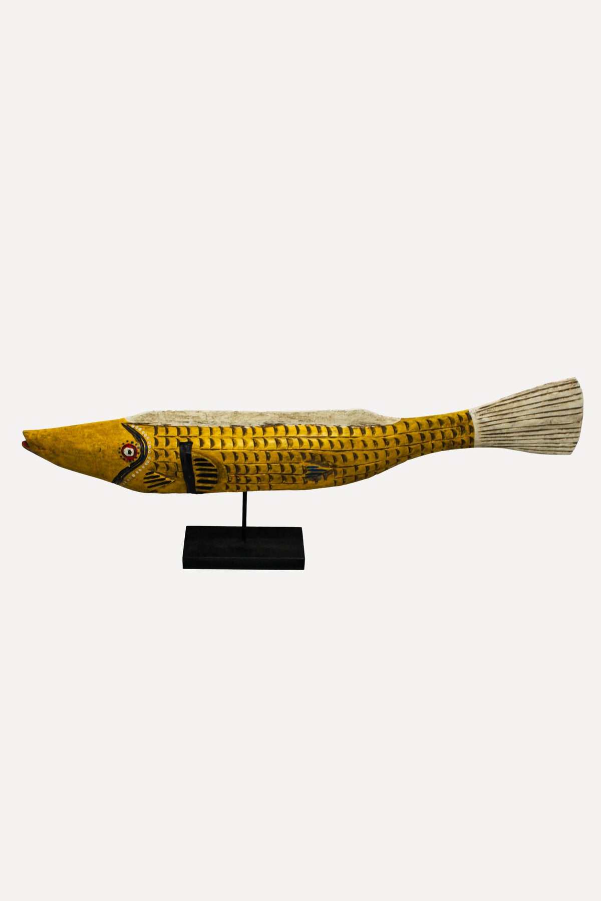 Large Bozo Puppet Fish - Mali - Yellow 172.4
