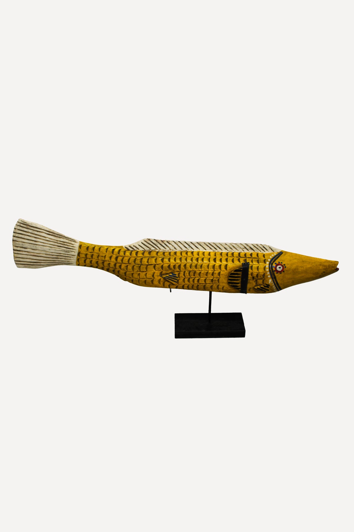 Large Bozo Puppet Fish - Mali - Yellow 172.4