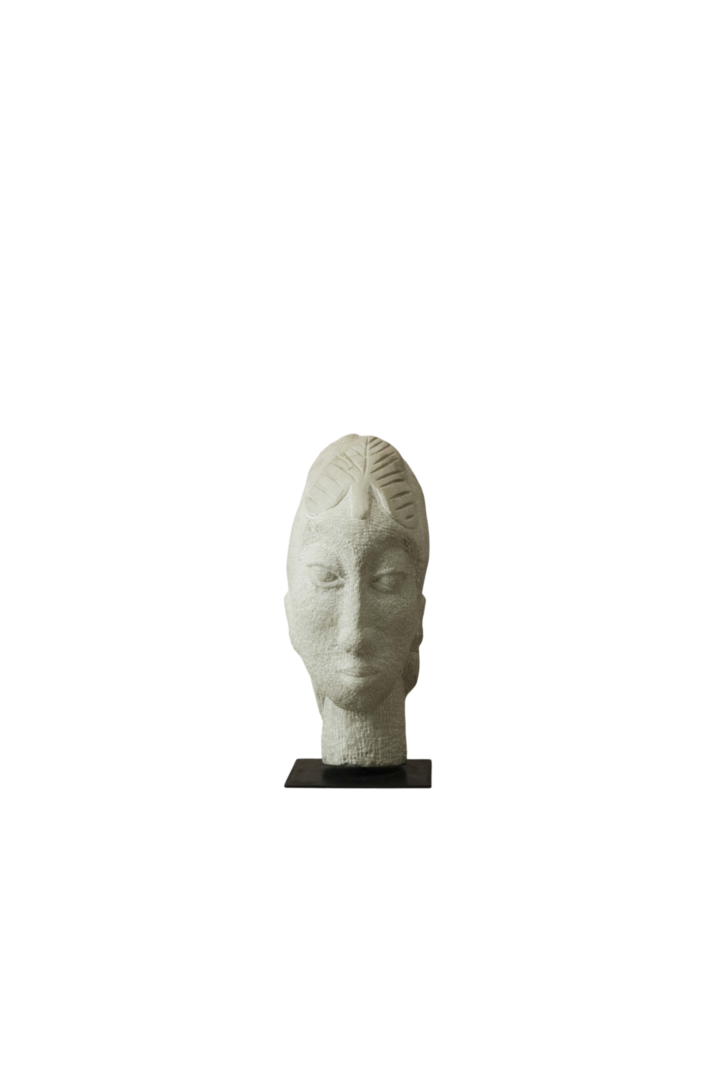 Stone head sculpture by Rizimu Chiwawa, Zimbabwe - 31.07
