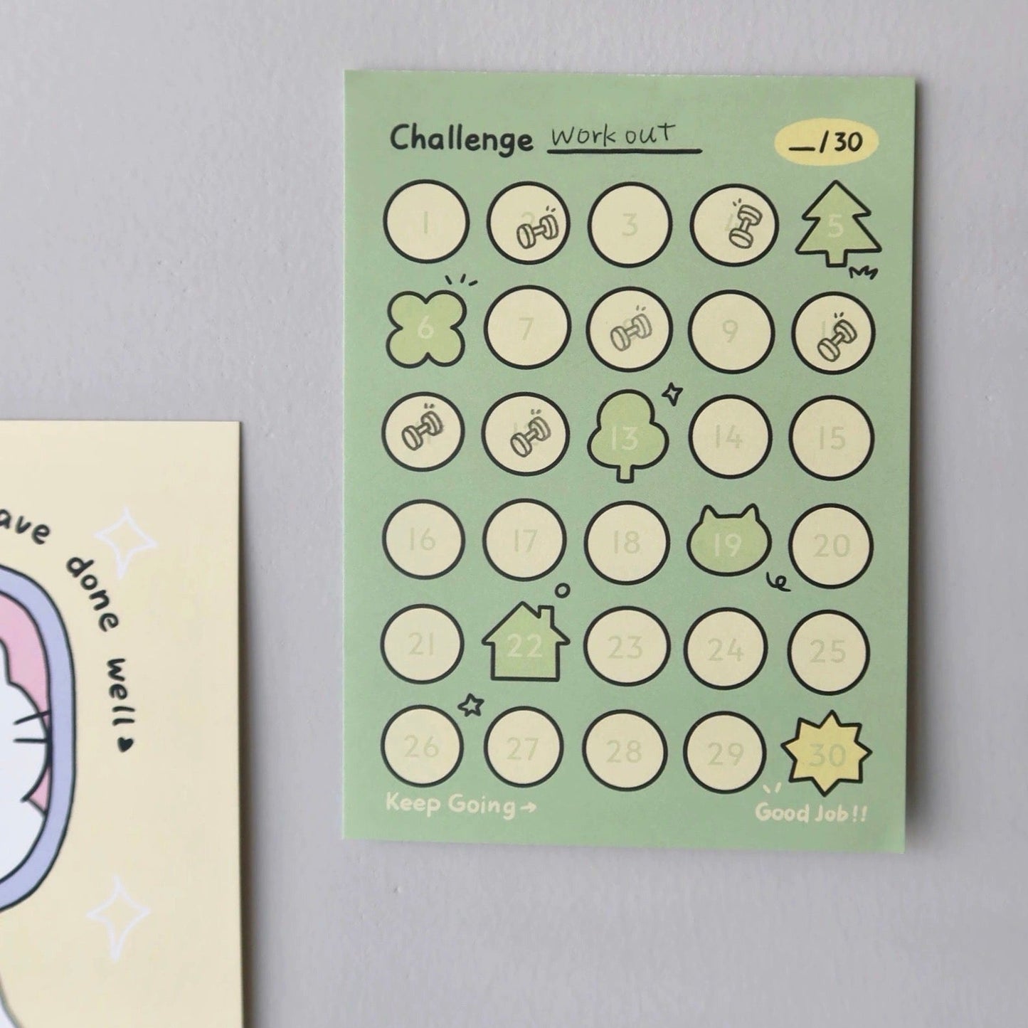 Twenty Two | 30 Days Challenge Memo Note