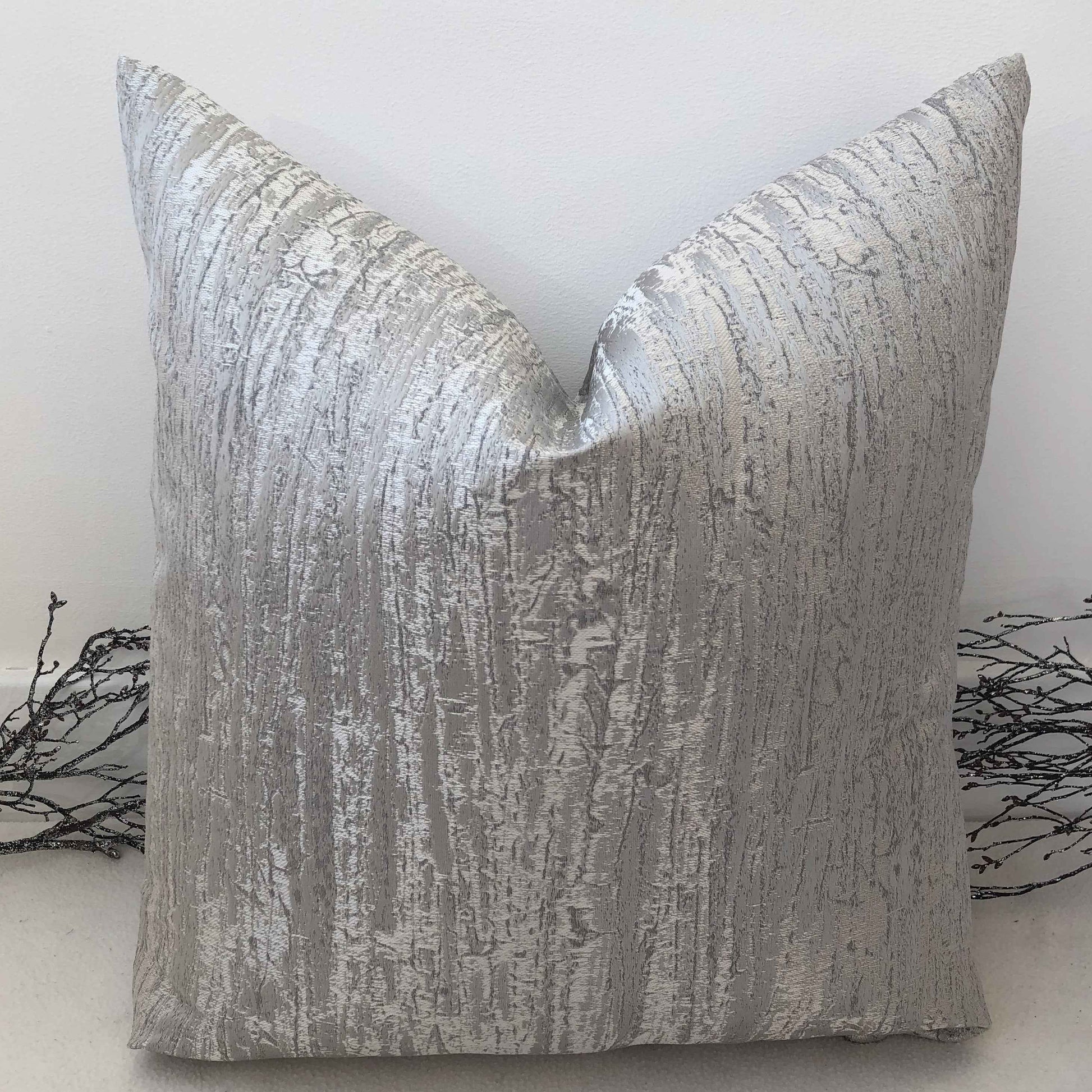 The Couture Cushion - The Silver Stella - Style No. 1