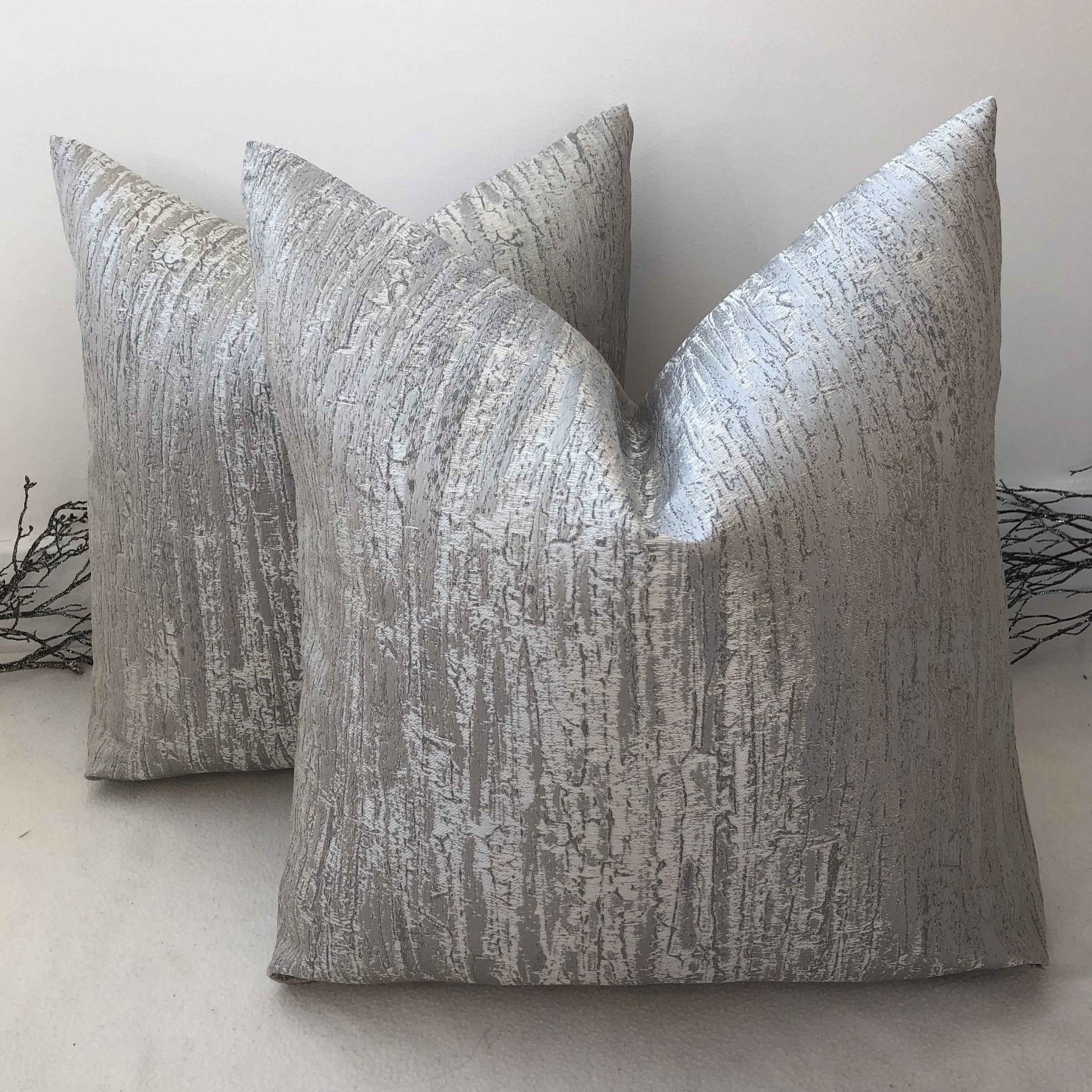 The Couture Cushion - The Silver Stella - Style No. 1