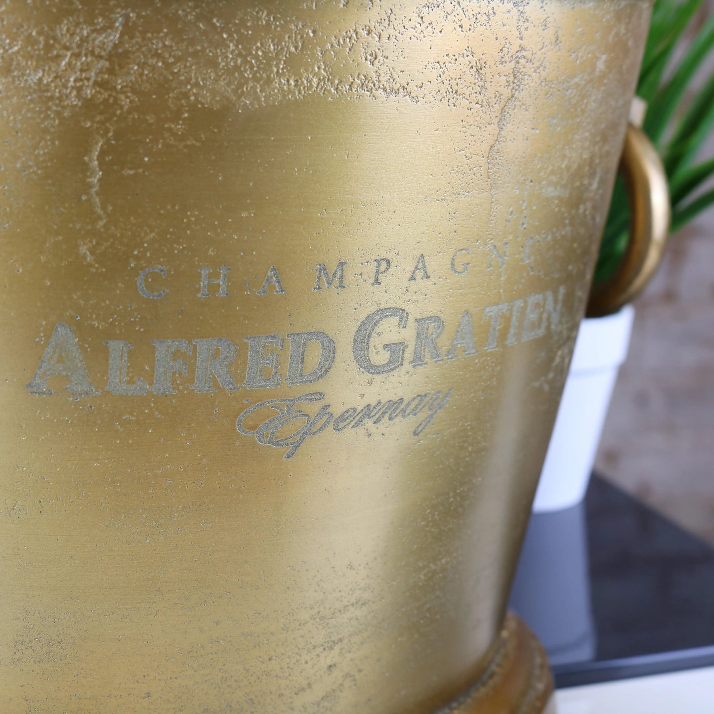Alfred Gratien Luxury Gold Champagne Ice Bucket