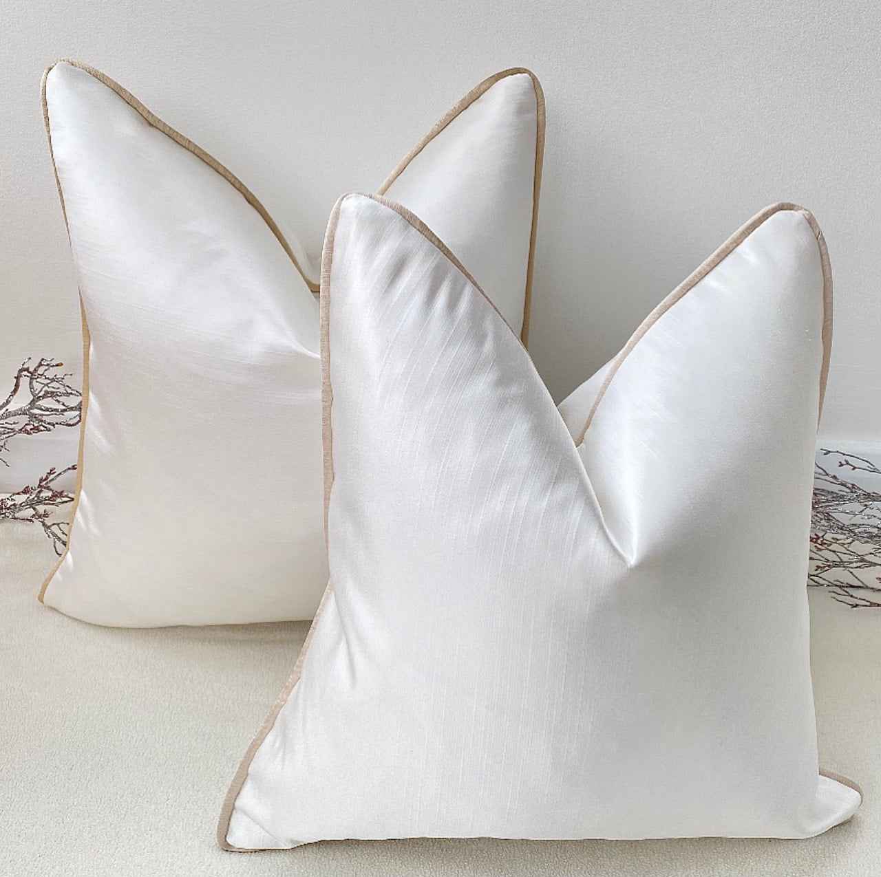 The Couture Cushion - The White Chanele - Style No. 21
