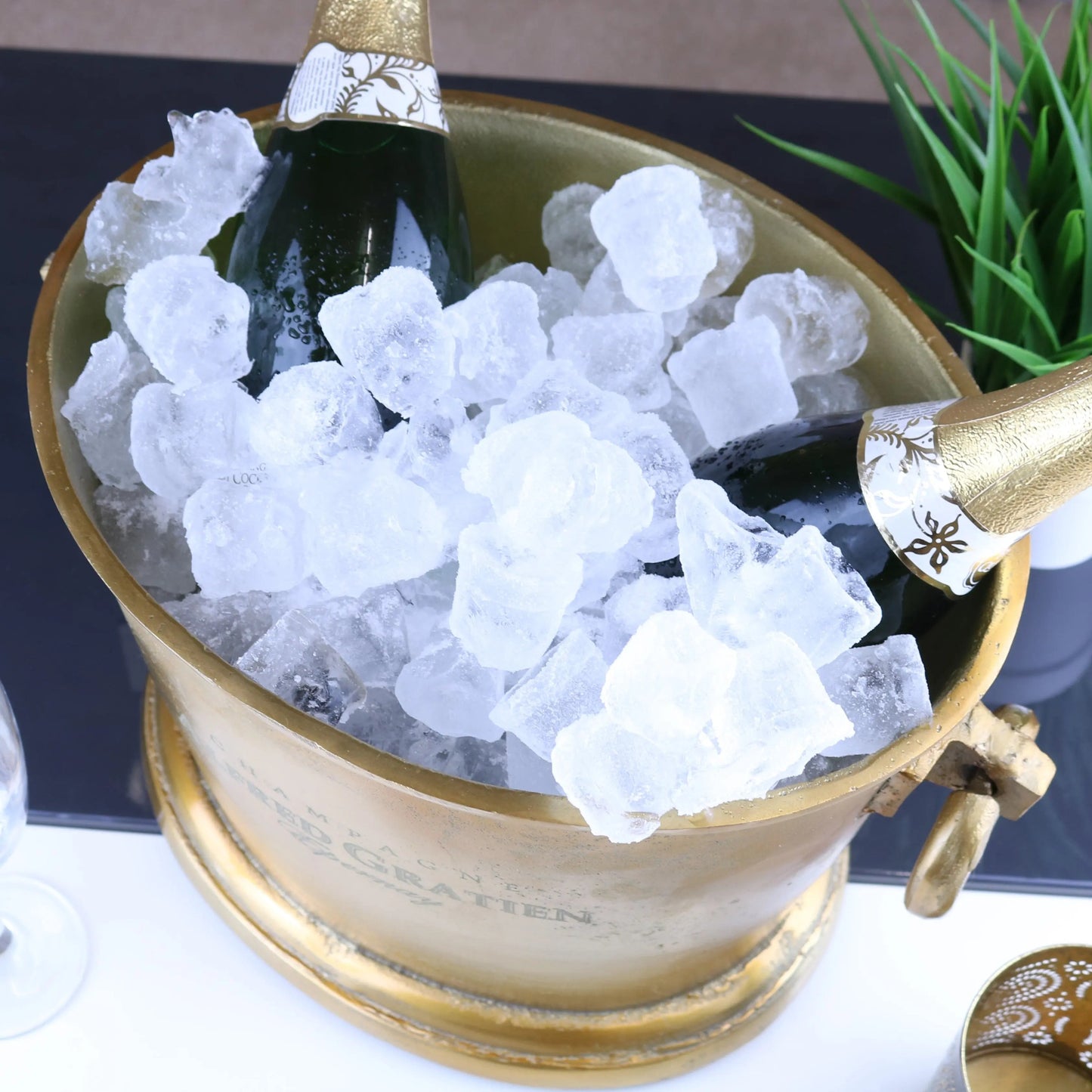 Alfred Gratien Luxury Gold Champagne Ice Bucket