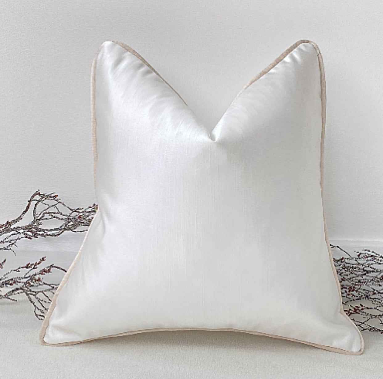The Couture Cushion - The White Chanele - Style No. 21