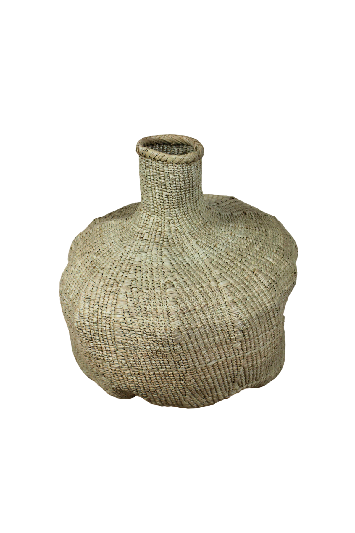 Garlic Gourd woven basket - Zimbabwe - 18.16