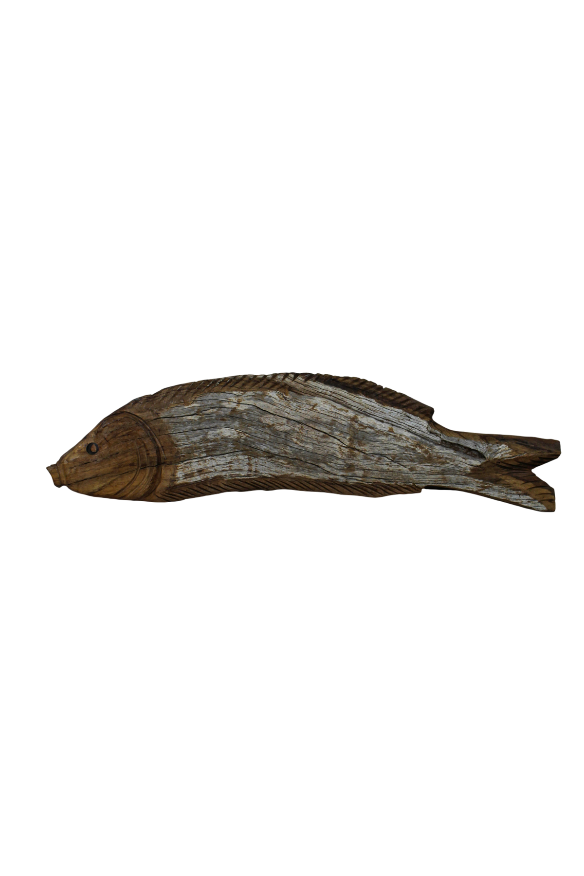 Driftwood Hand Carved Fish - 116.2