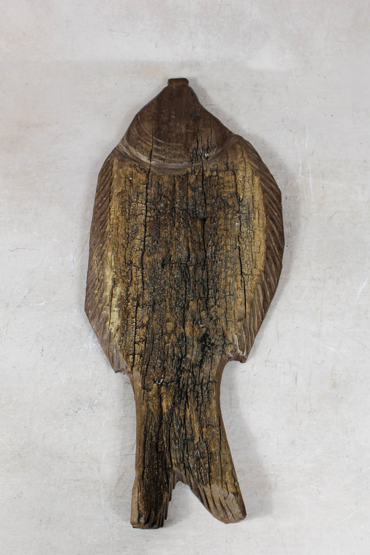 Driftwood Hand Carved Fish - 116.3