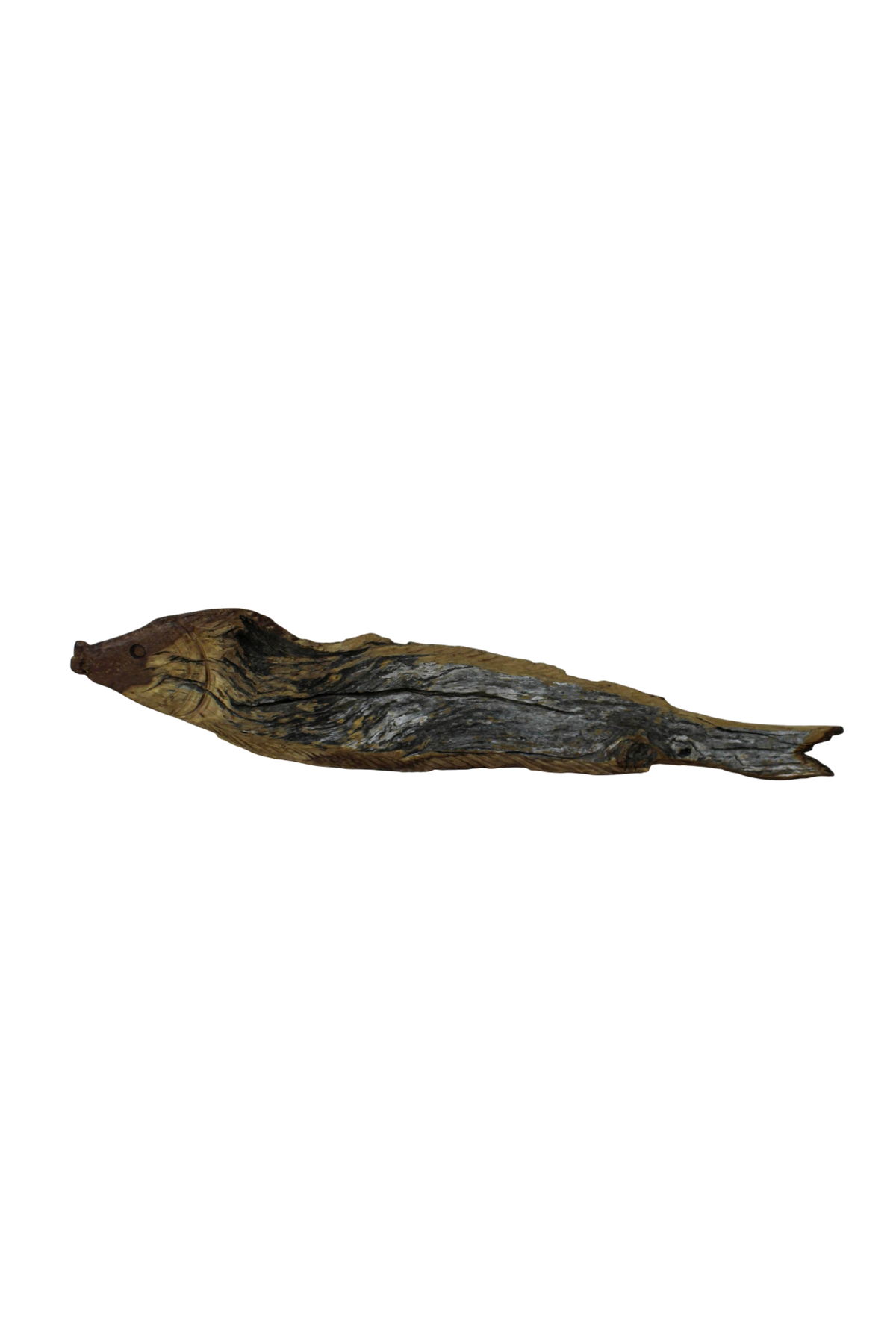 Driftwood Hand Carved Fish - 116.5