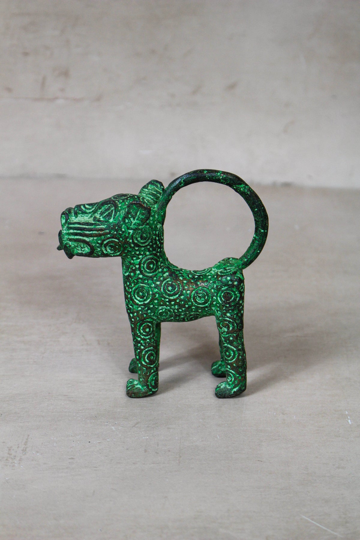 Benin Bronze Leopard sculpture - 56.19