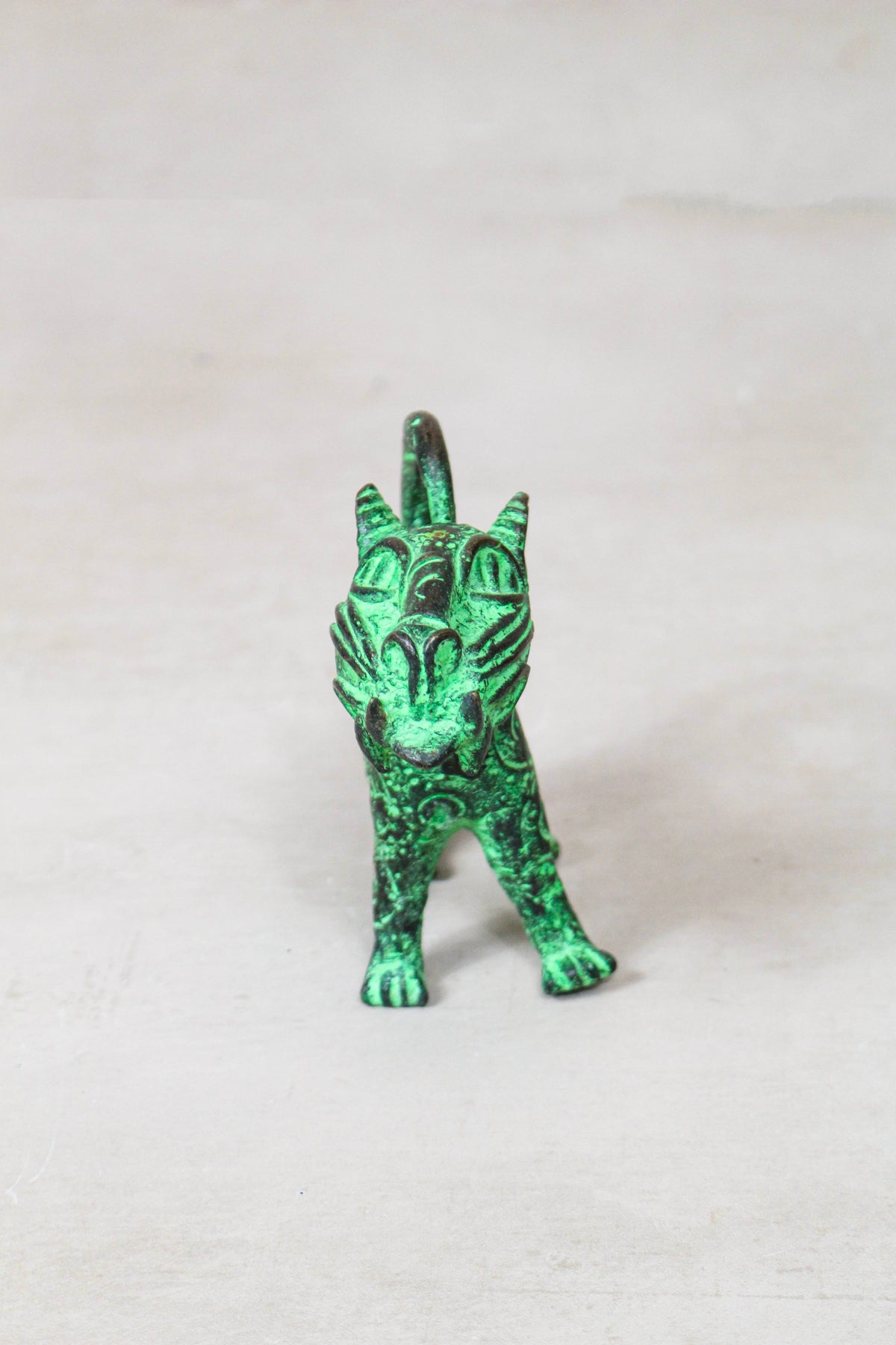 Benin Bronze Leopard sculpture - 56.22