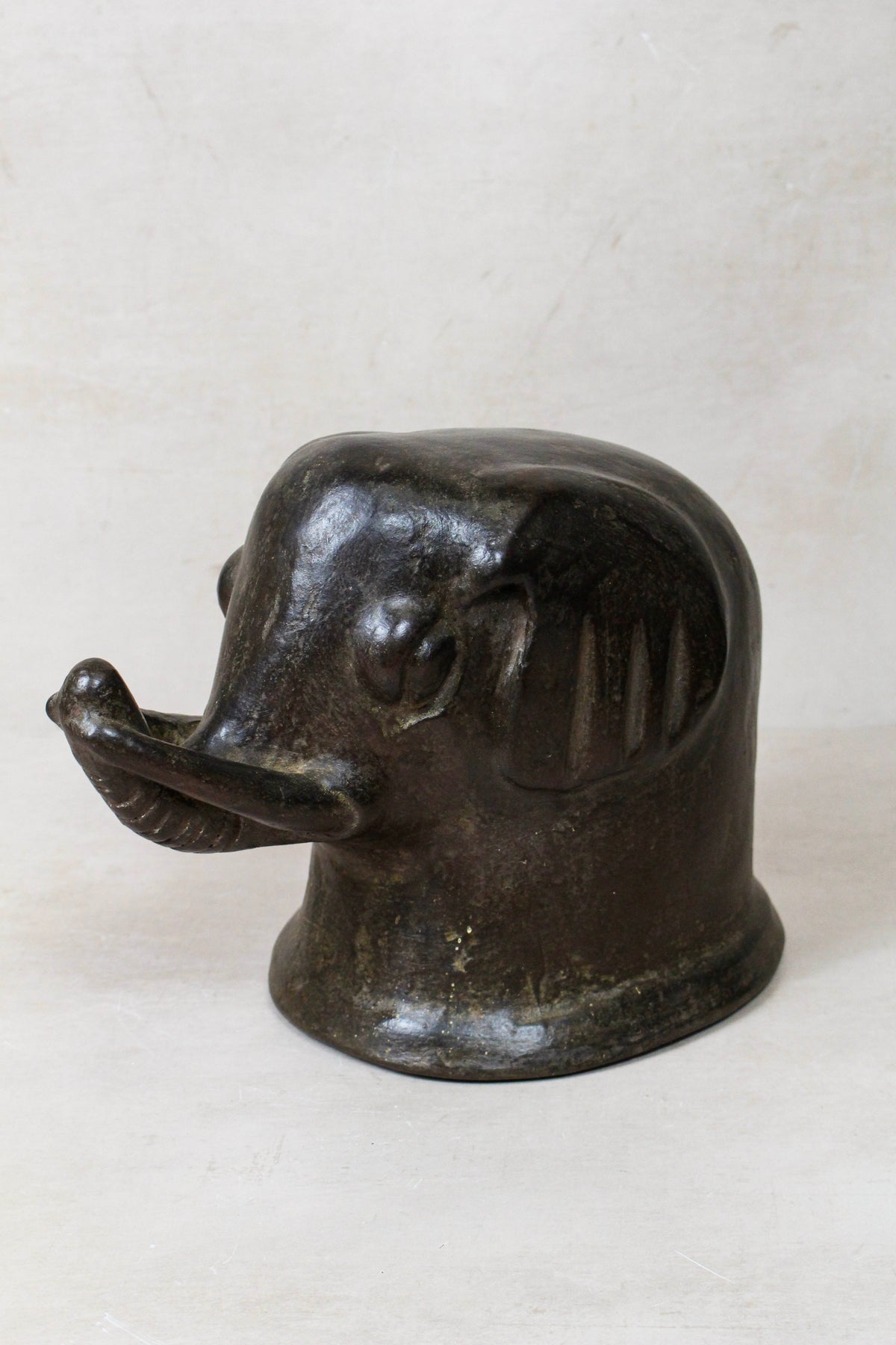 Mangbetu Elephant Head Sculpture - 234.2