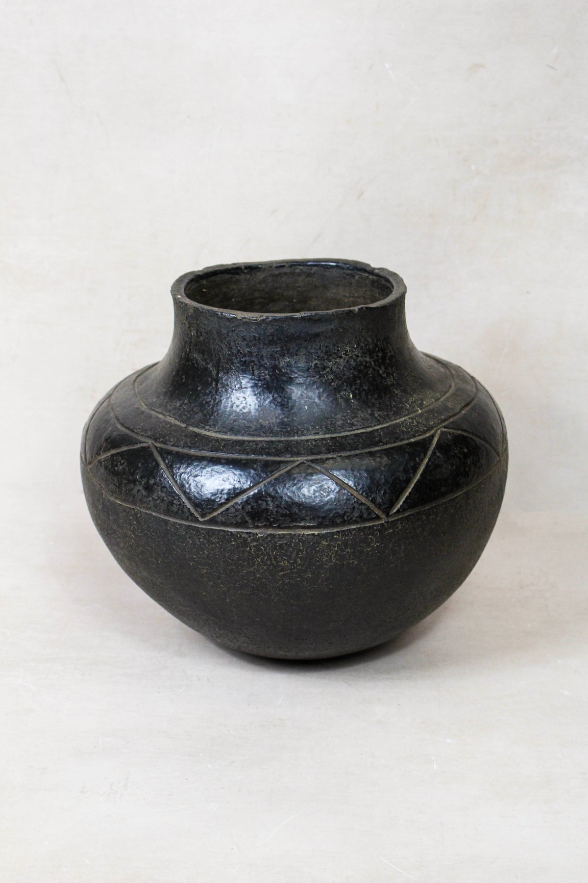Vintage Shona Pot - Black - 222.1