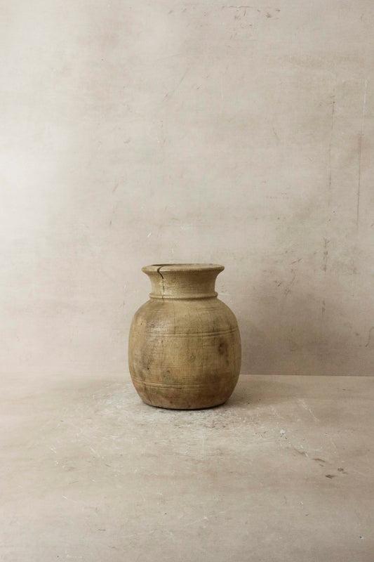 Vintage Teak Vase - 54.9