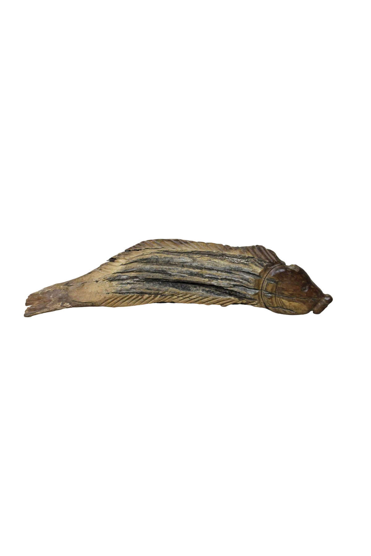 Driftwood Hand Carved Fish - 116.13