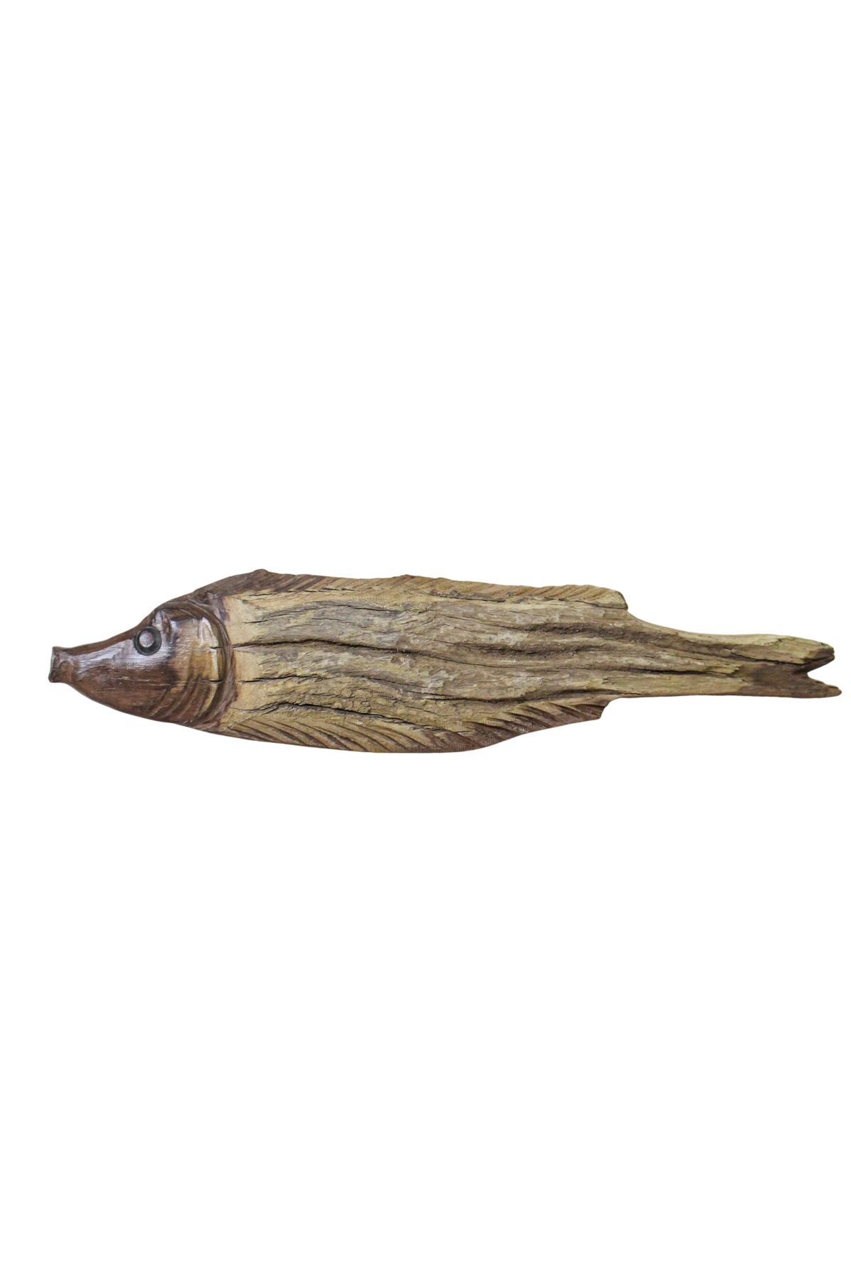 Driftwood Hand Carved Fish - 116.15