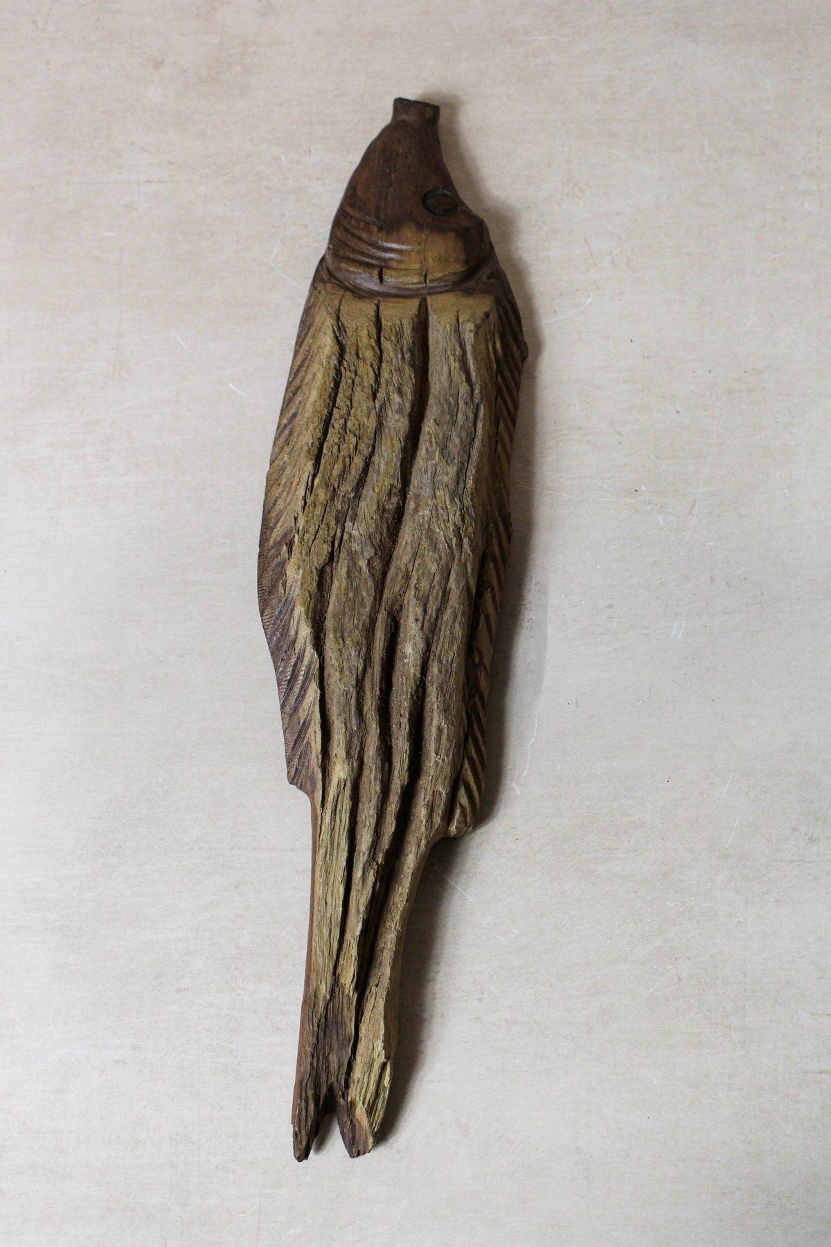 Driftwood Hand Carved Fish - 116.15