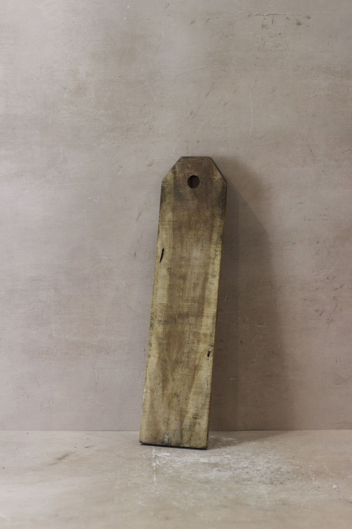 Vintage Elm Wooden Washboard - no 6