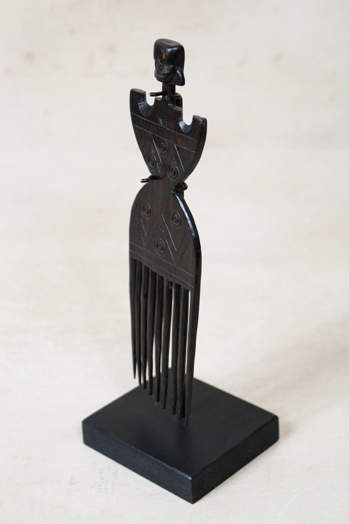 West African Carved Comb 240.2