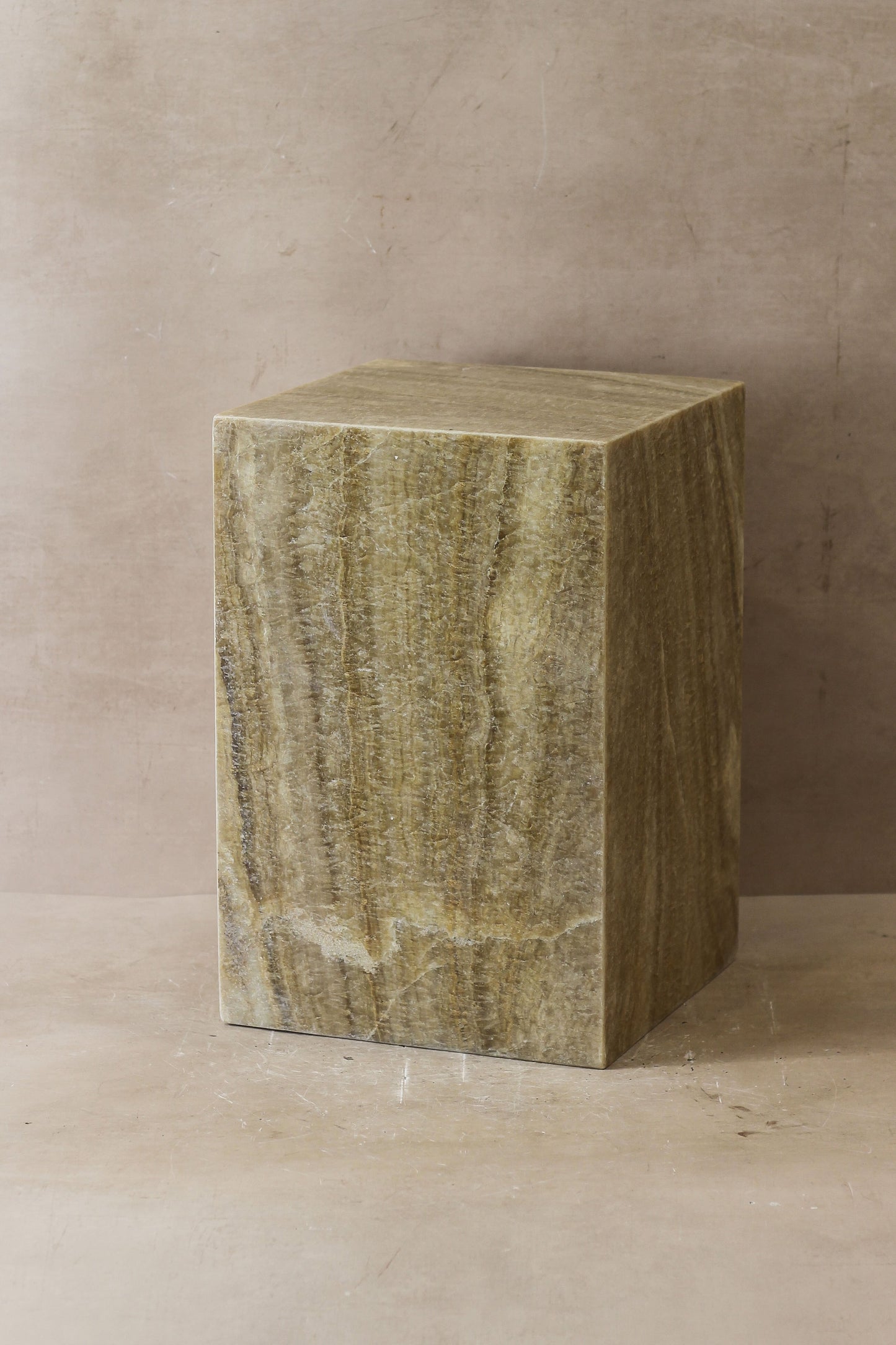 Onyx Side Table Pedestal - No 1