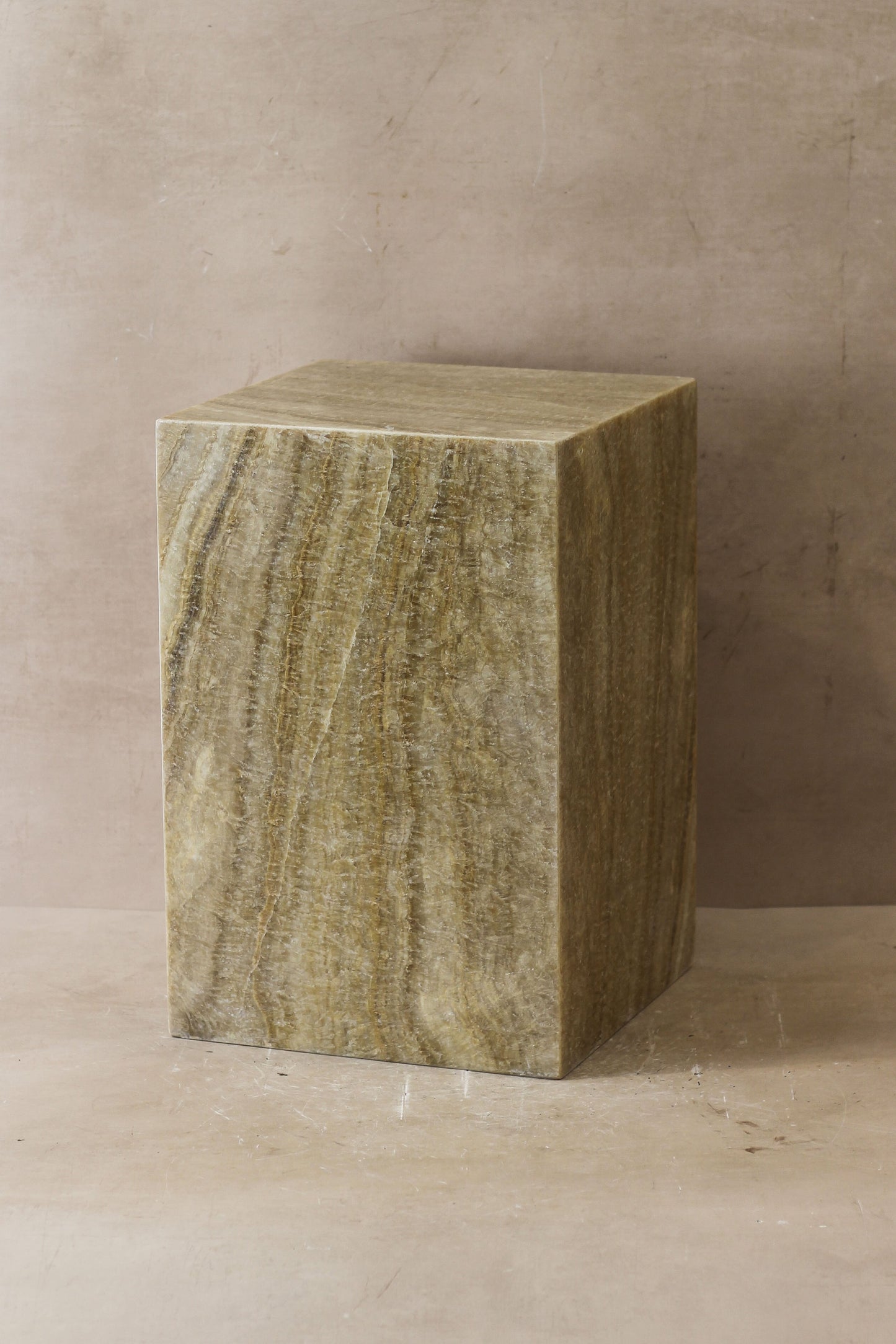 Onyx Side Table Pedestal - No 1