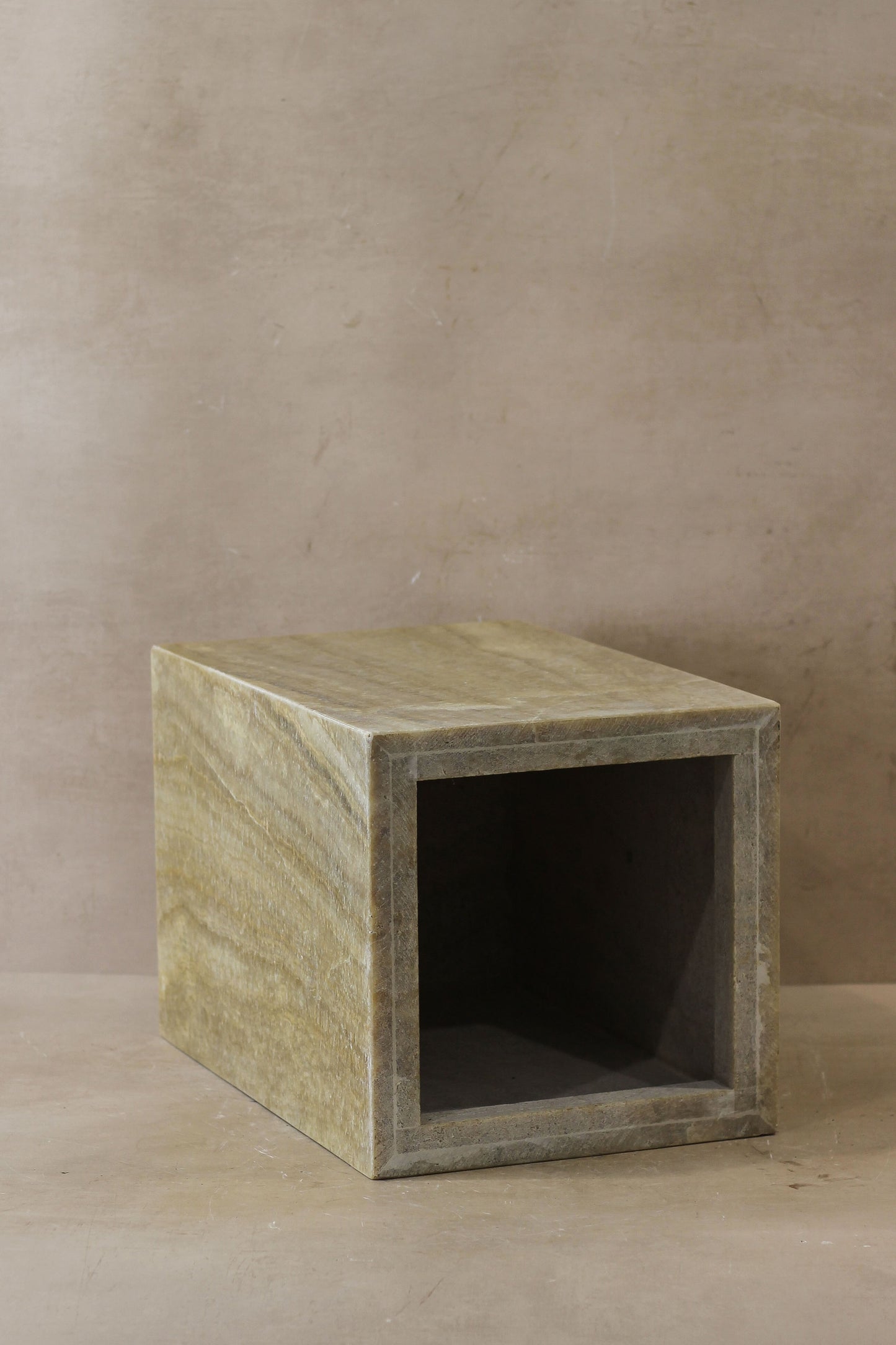 Onyx Side Table Pedestal - No 1